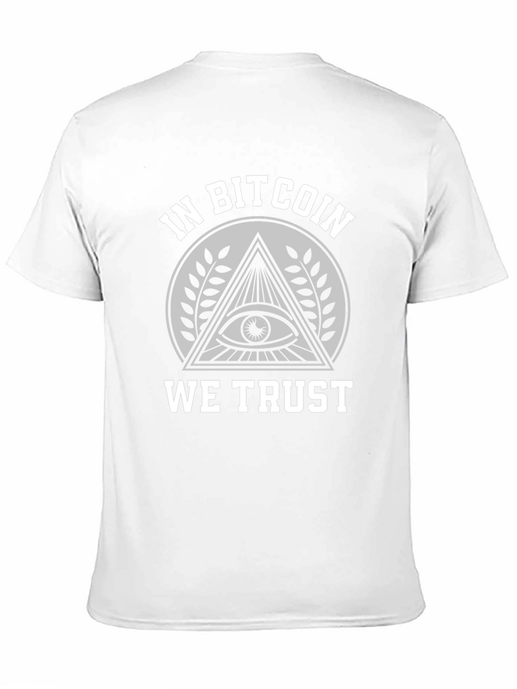 In Bitcoin We Trust T-Shirt - Crypto Currency Tee