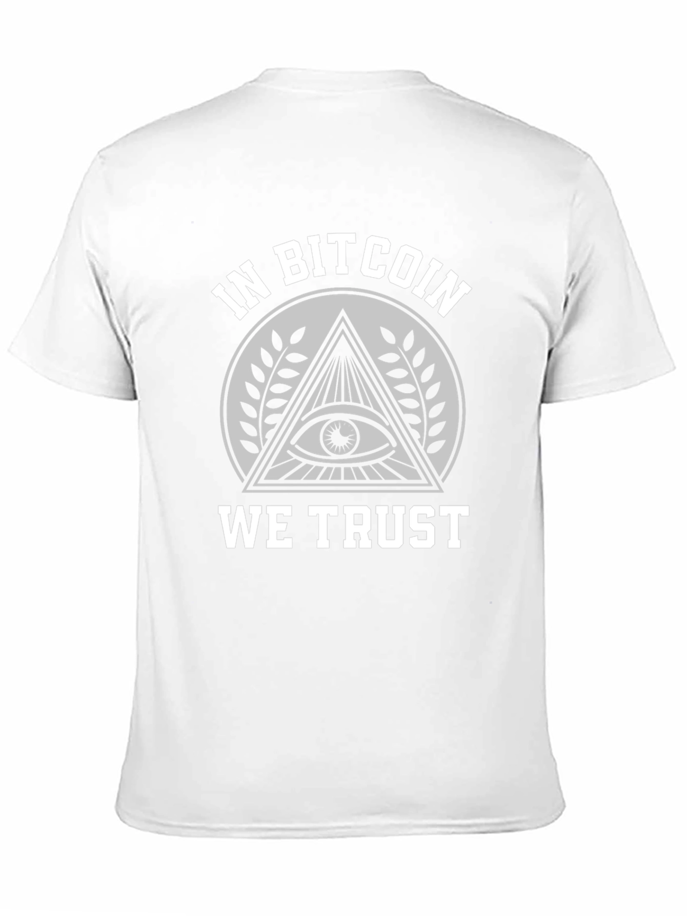 In Bitcoin We Trust T-Shirt - Crypto Currency Tee