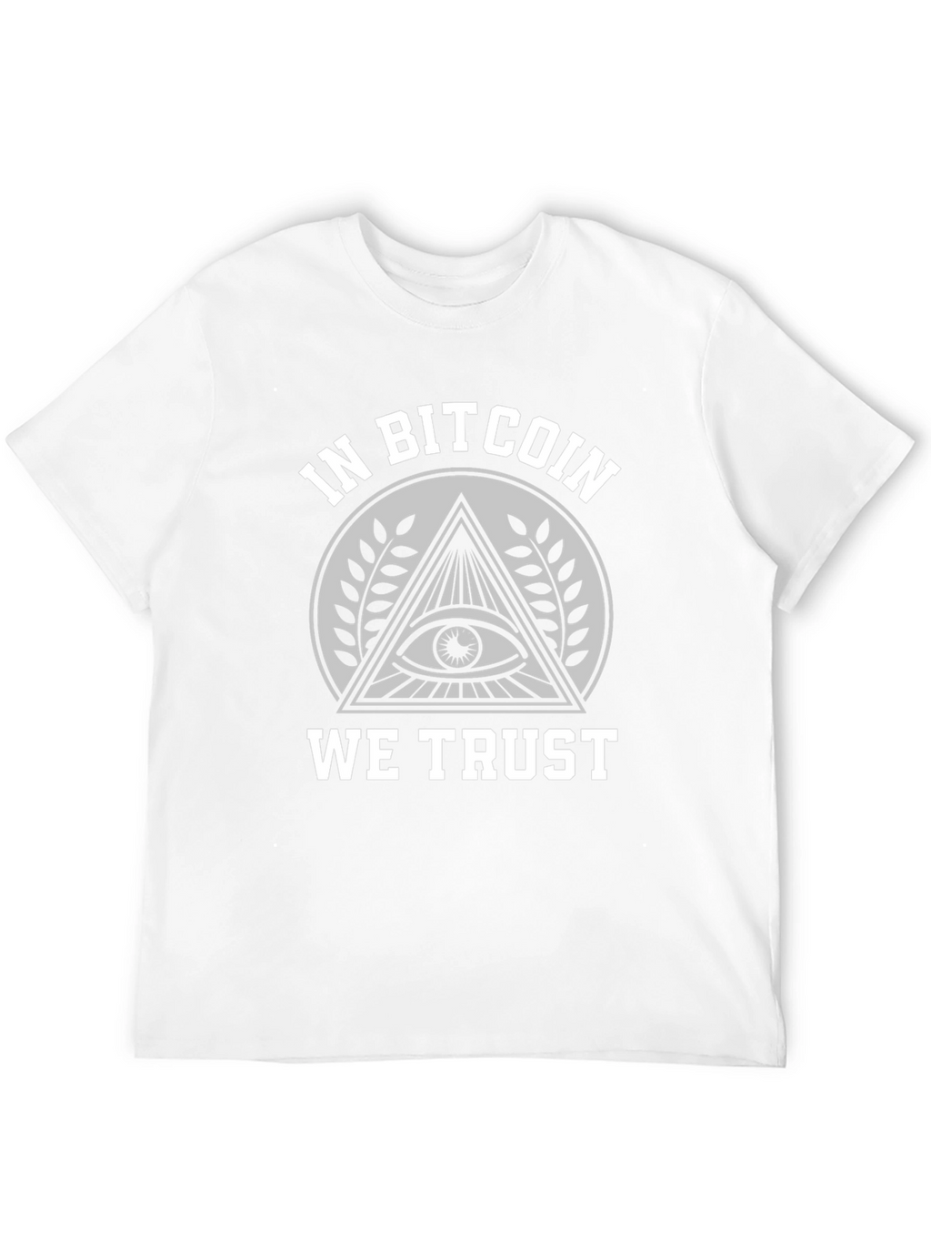 In Bitcoin We Trust T-Shirt - Crypto Currency Tee