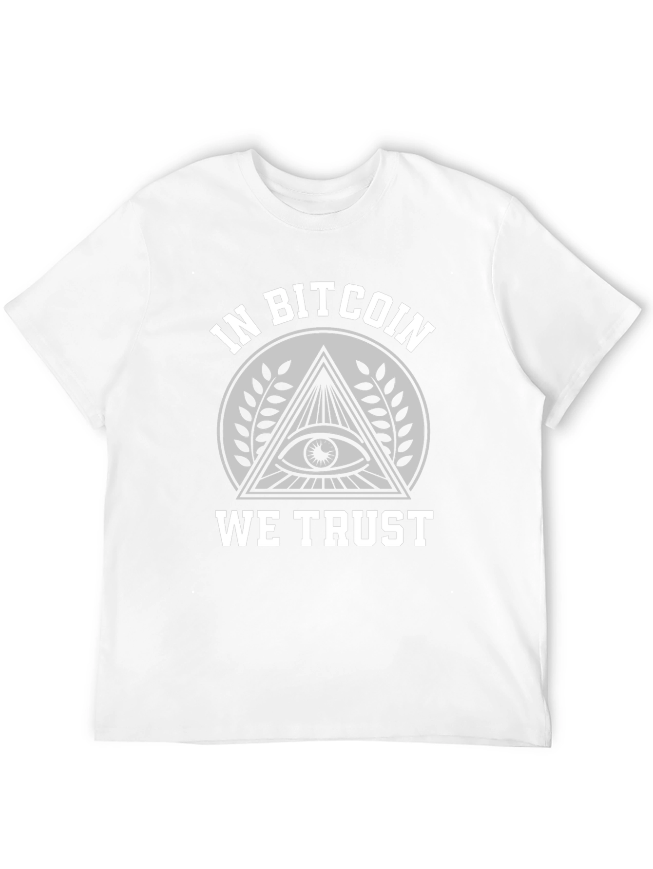 In Bitcoin We Trust T-Shirt - Crypto Currency Tee