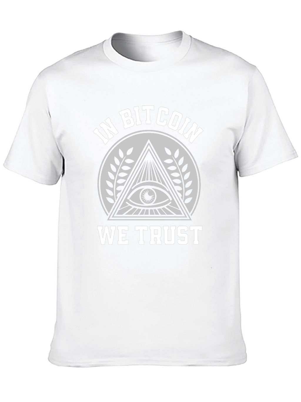 In Bitcoin We Trust T-Shirt - Crypto Currency Tee