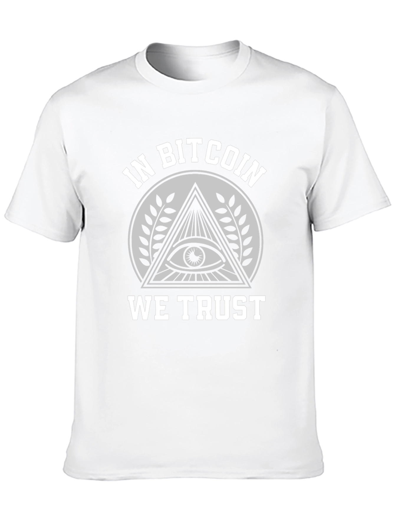In Bitcoin We Trust T-Shirt - Crypto Currency Tee