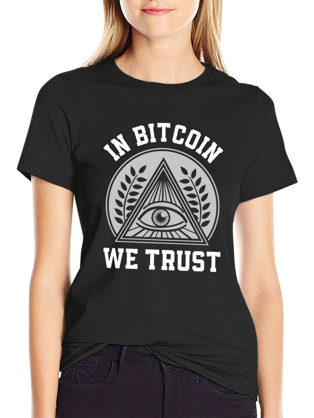 In Bitcoin We Trust T-Shirt - Crypto Currency Tee