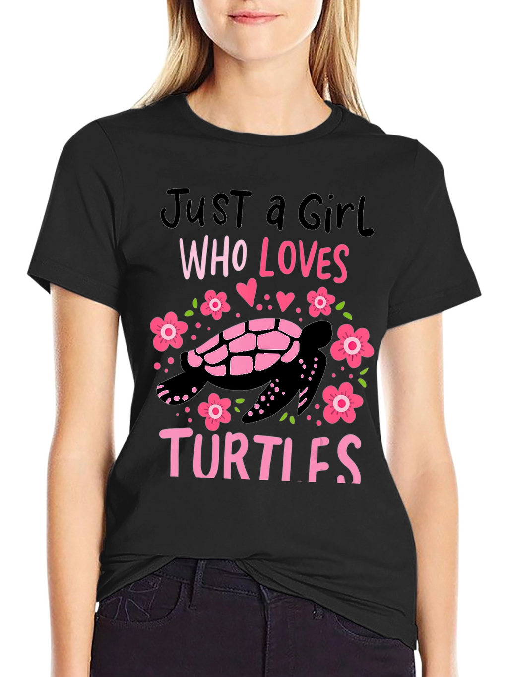 Girl Loves Turtles T-Shirt