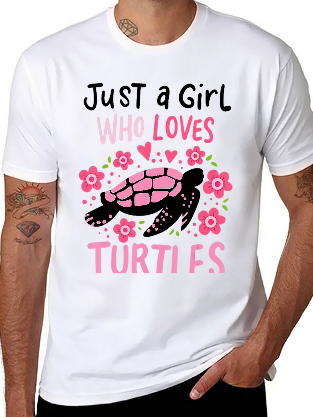 Girl Loves Turtles T-Shirt
