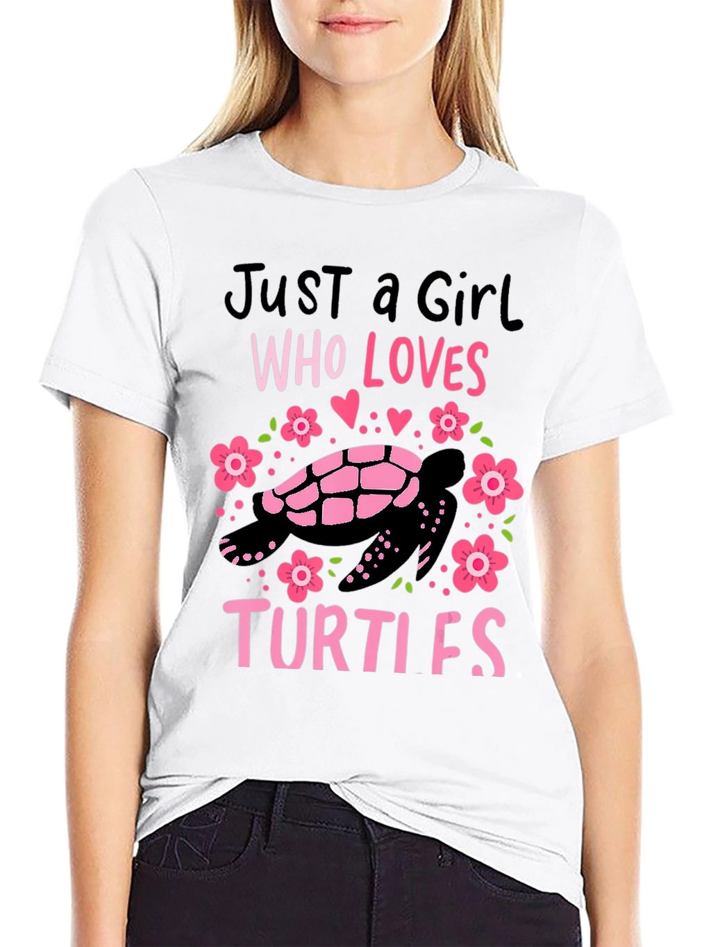 Girl Loves Turtles T-Shirt