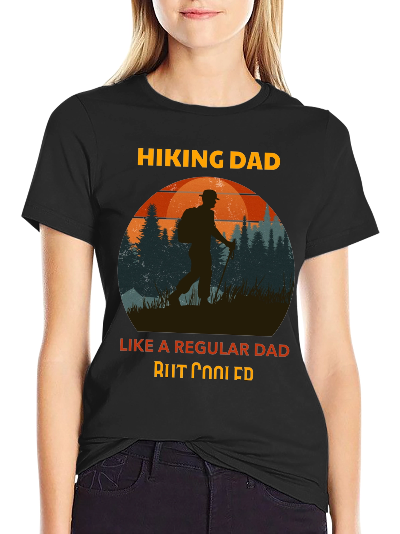 Hiking Dad T-Shirt - Cool Dad Gift