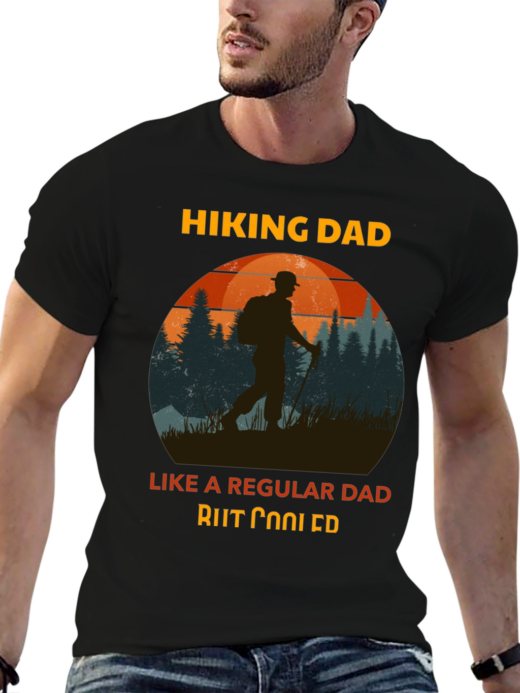 Hiking Dad T-Shirt - Cool Dad Gift