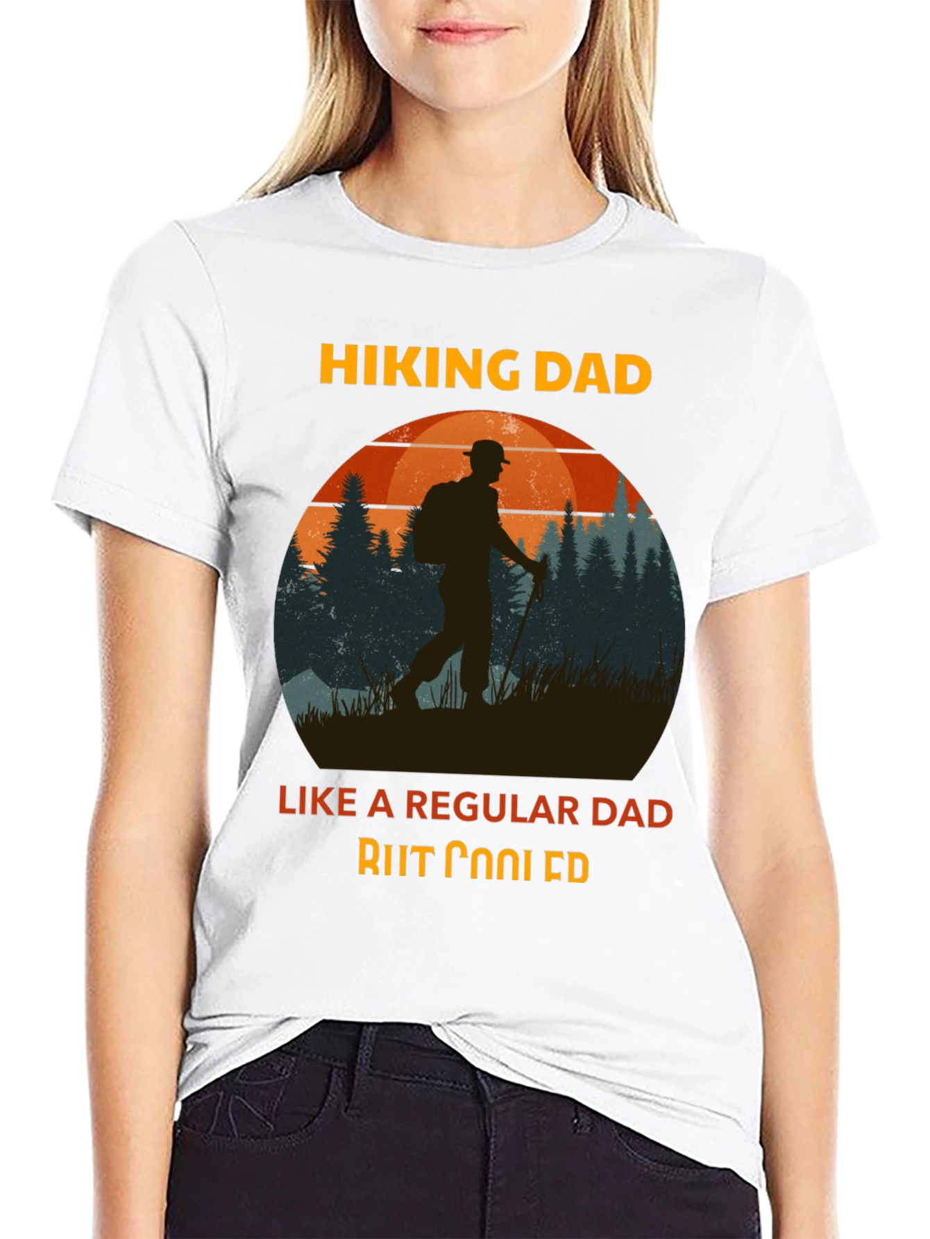 Hiking Dad T-Shirt - Cool Dad Gift