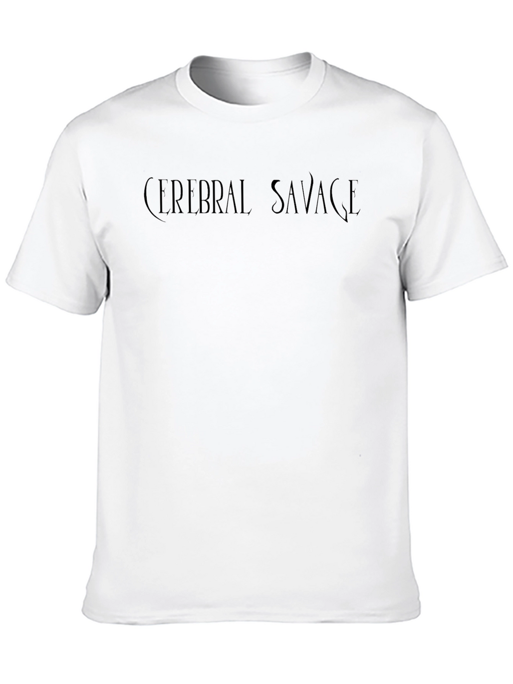 Cerebral Savage Black Graphic Tee
