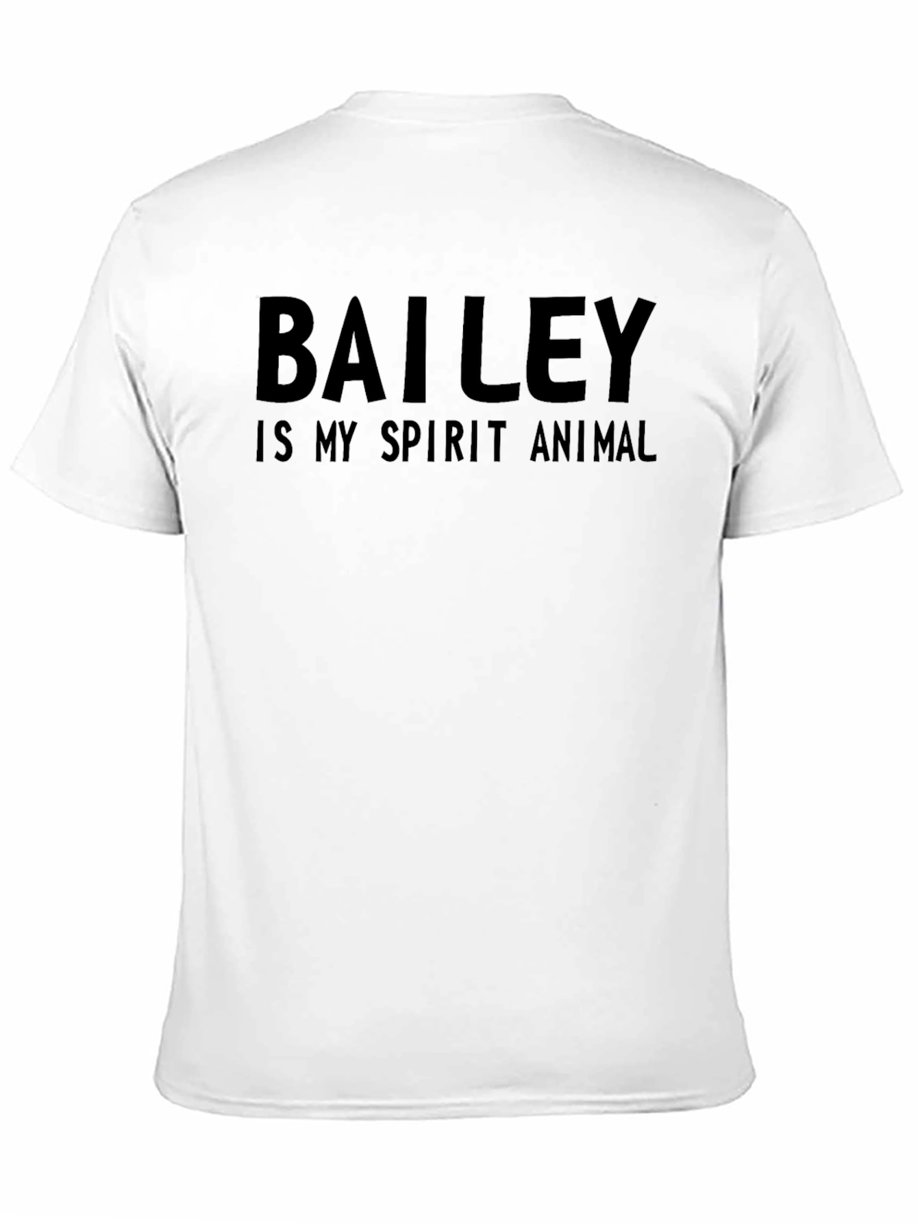 Bailey is My Spirit Animal Graphic Tee - Black