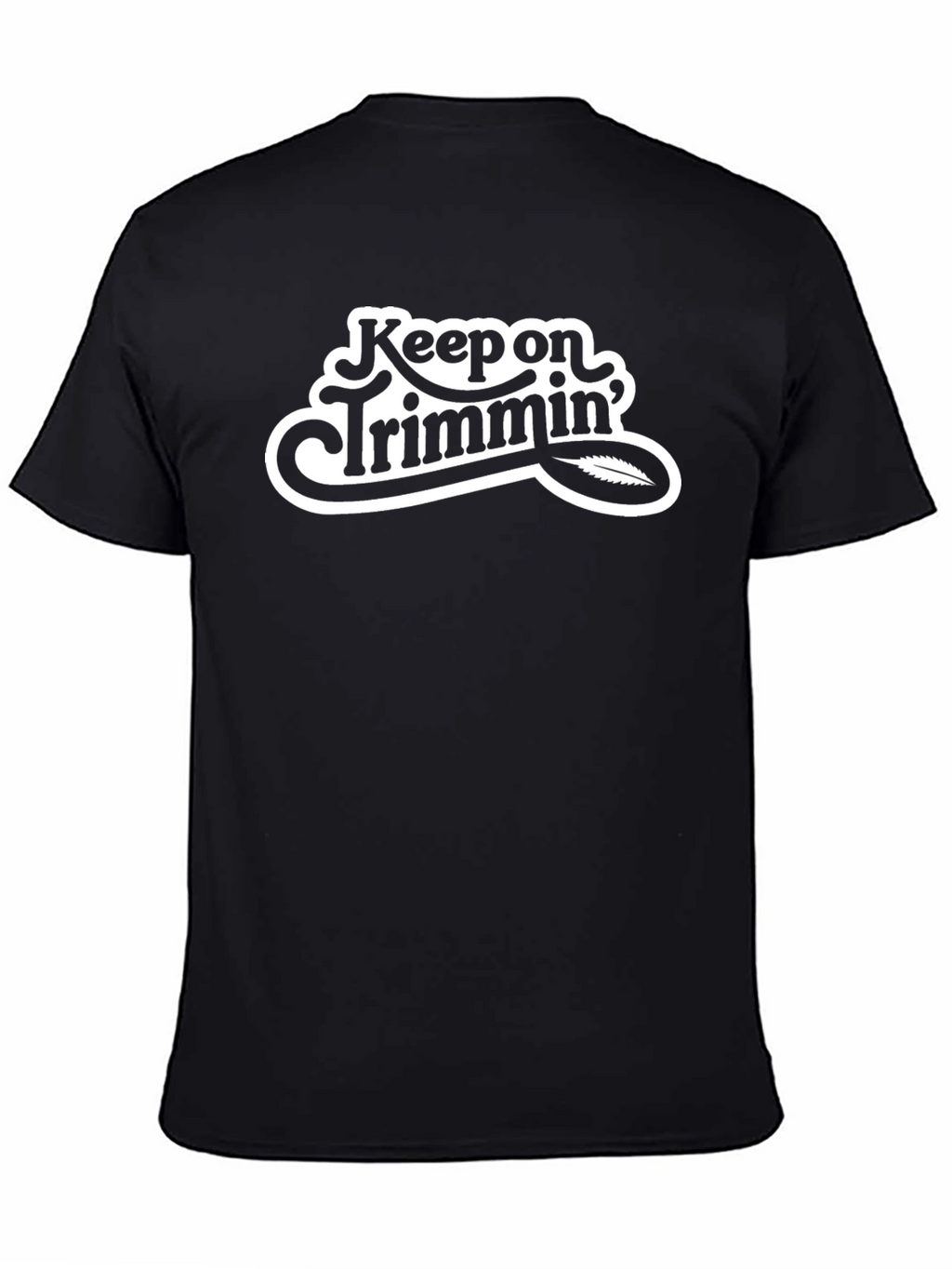 Keep On Trimmin Black T-Shirt