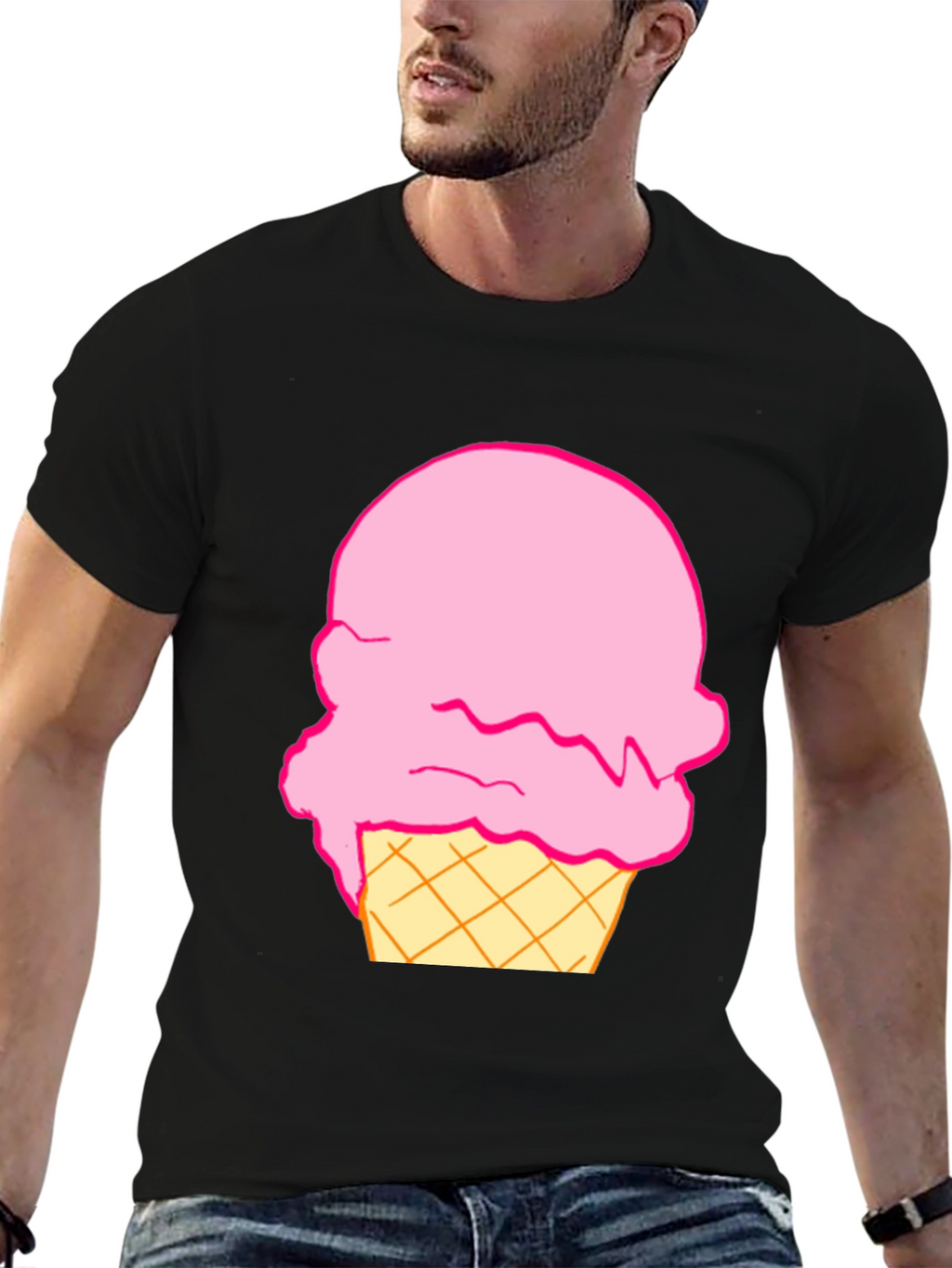 Ice Cream Graphic T-Shirt - Sweet Style!