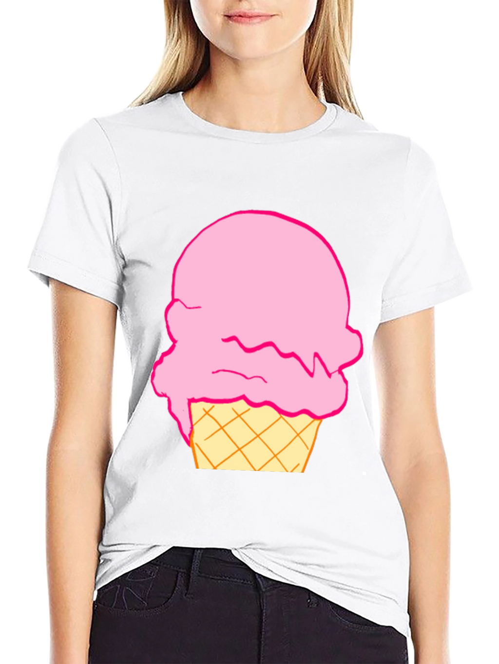 Ice Cream Graphic T-Shirt - Sweet Style!