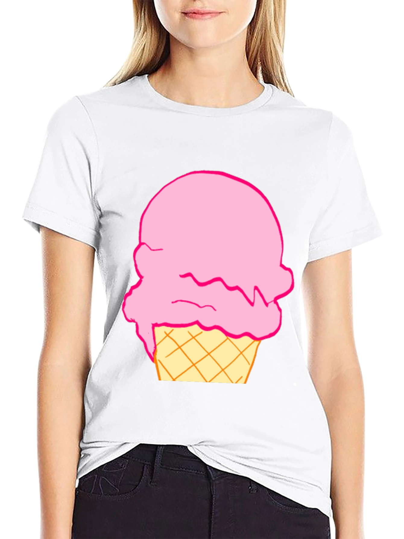 Ice Cream Graphic T-Shirt - Sweet Style!