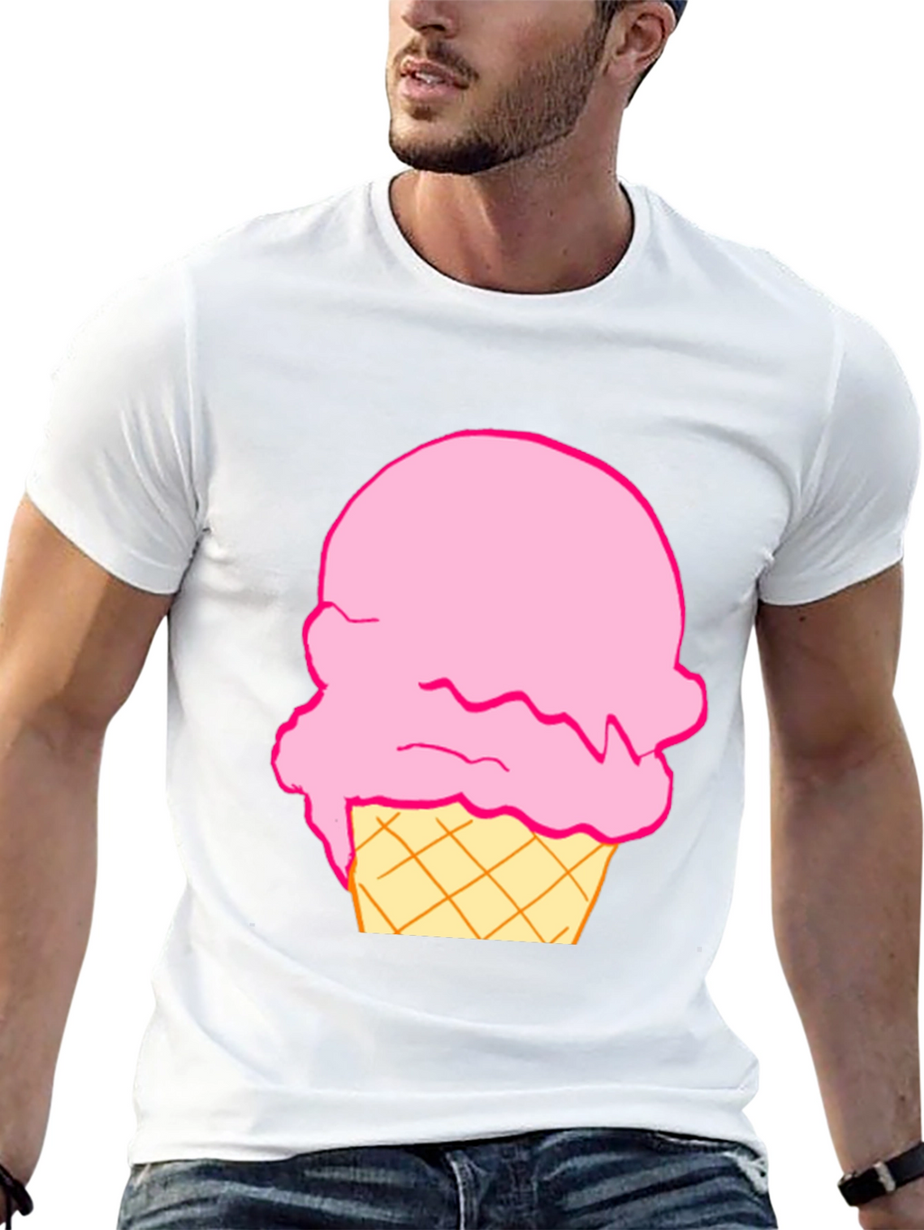 Ice Cream Graphic T-Shirt - Sweet Style!
