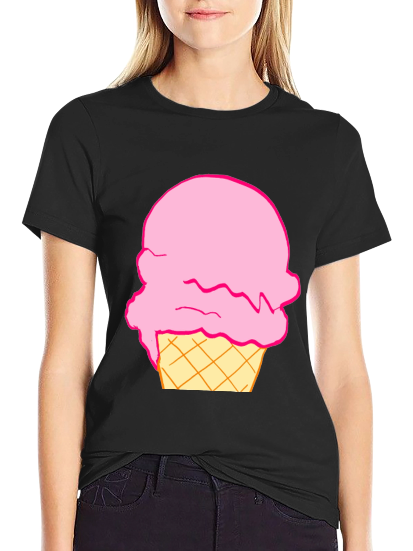 Ice Cream Graphic T-Shirt - Sweet Style!