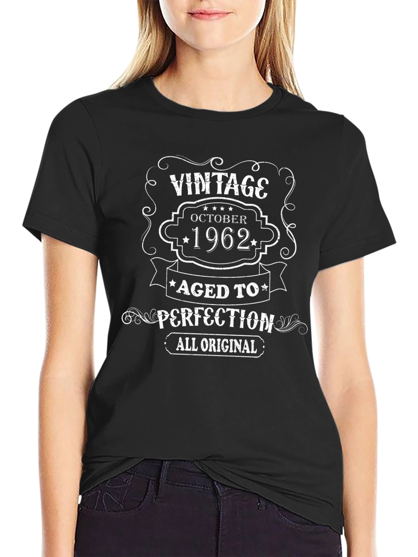 Vintage October 1962 Aged to Perfection T-Shirt