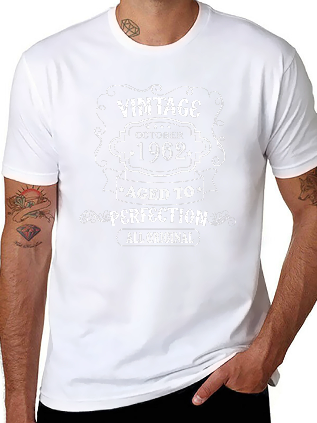 Vintage October 1962 Aged to Perfection T-Shirt