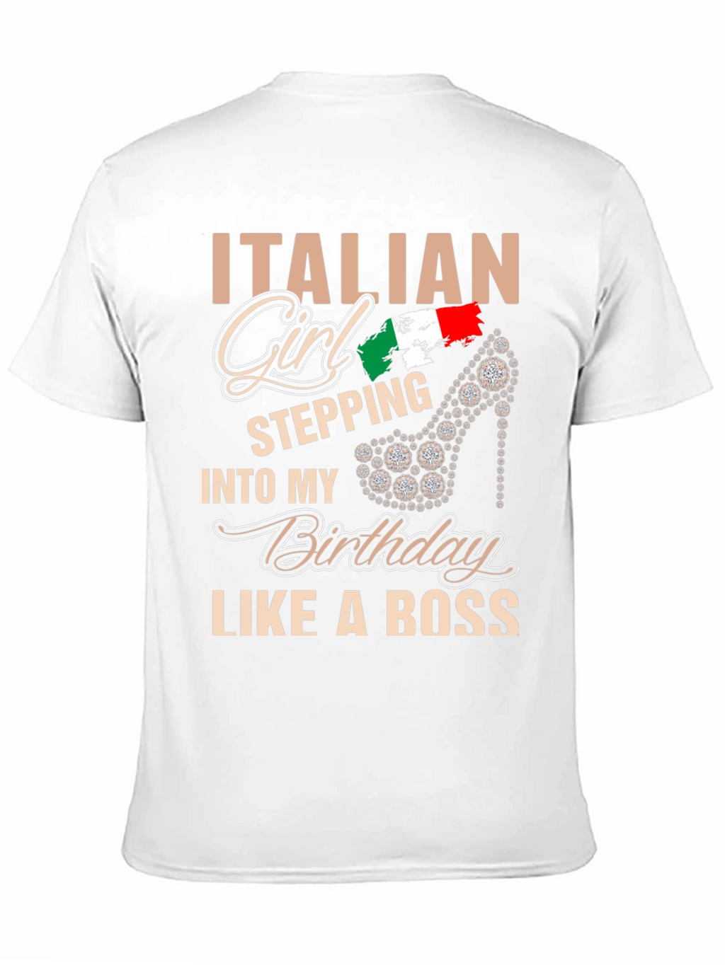 Italian Girl Birthday Boss T-Shirt