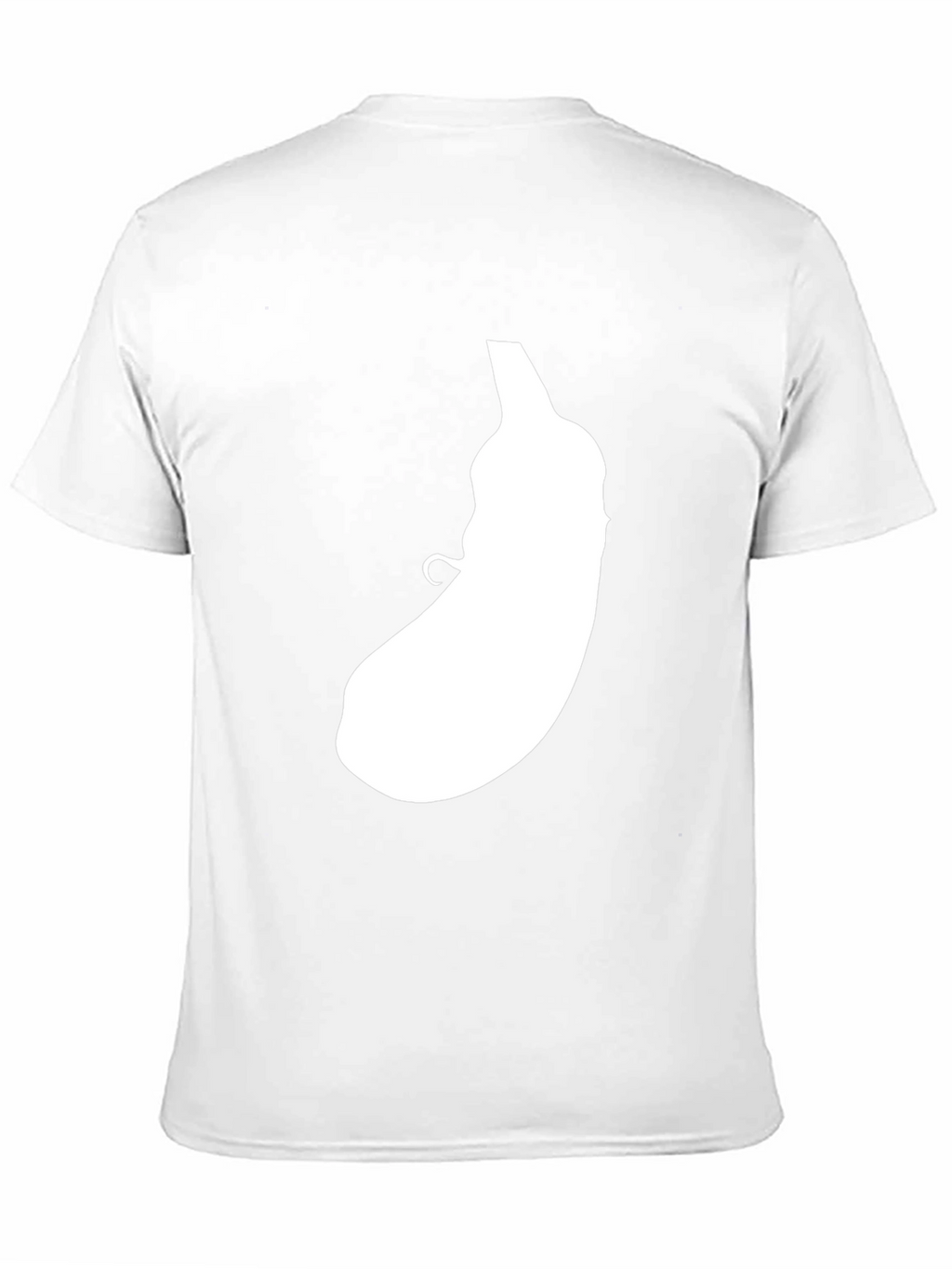 Eggplant Graphic Tee - Black Casual T-Shirt