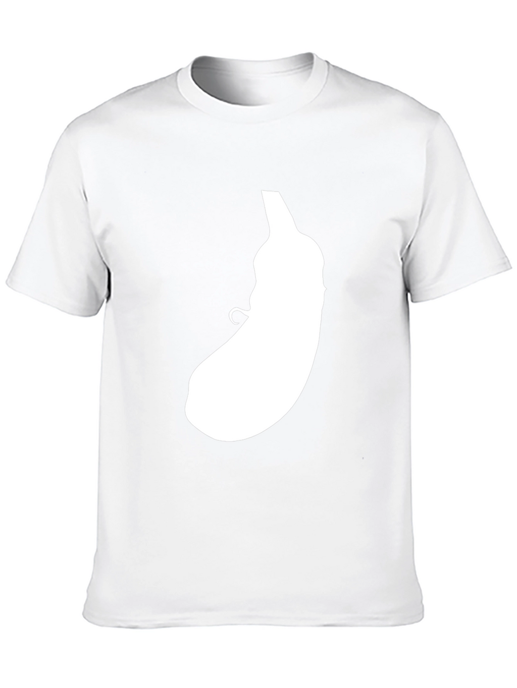 Eggplant Graphic Tee - Black Casual T-Shirt