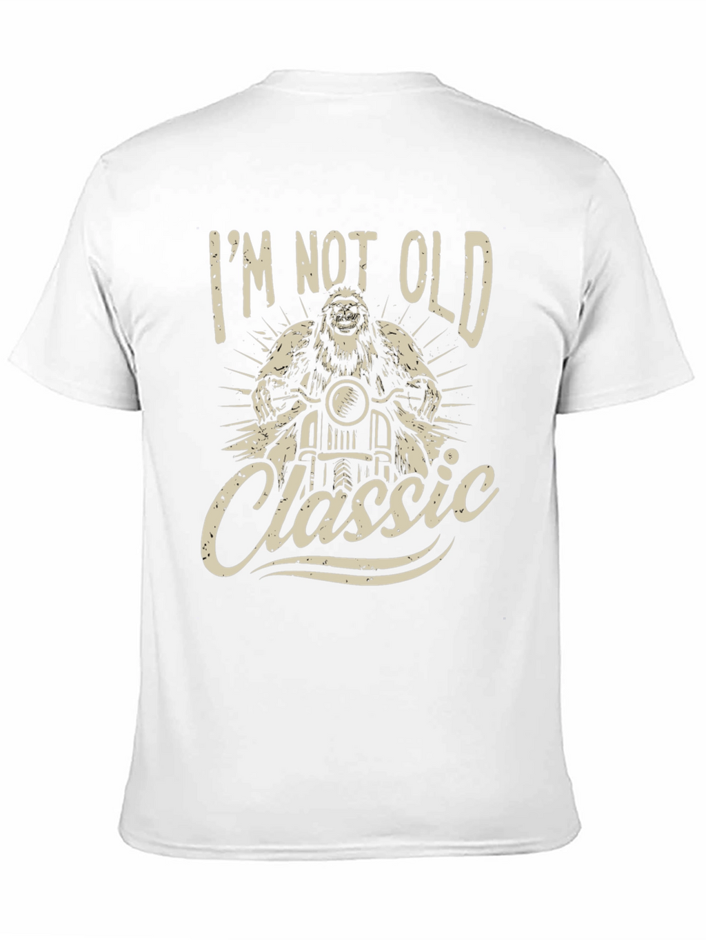 Classic Motorcycle Bigfoot T-Shirt