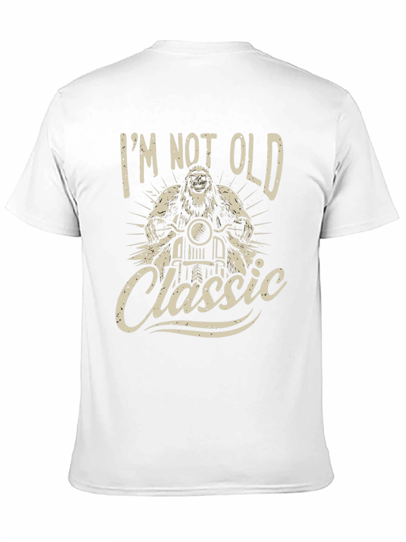 Classic Motorcycle Bigfoot T-Shirt