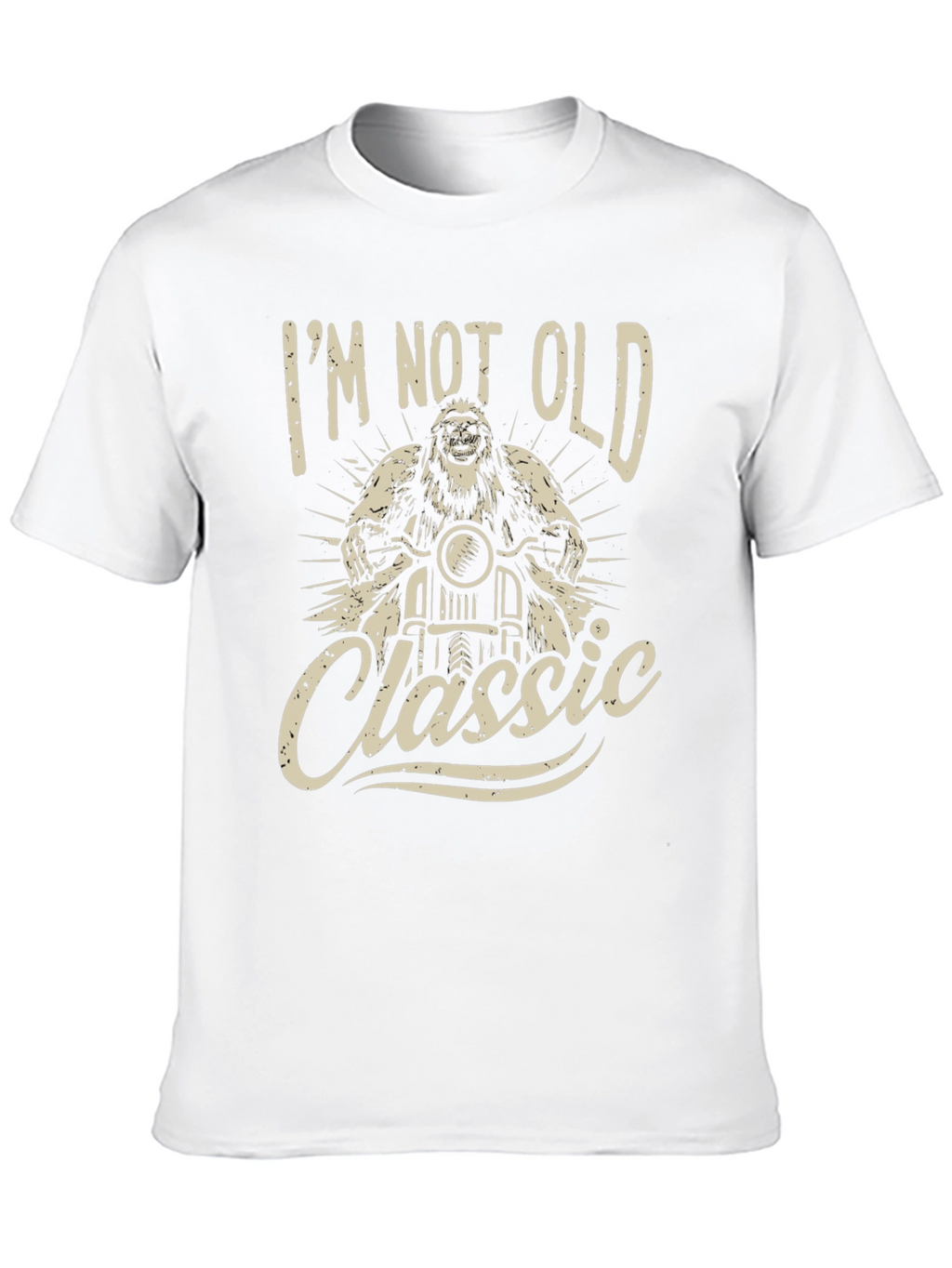 Classic Motorcycle Bigfoot T-Shirt
