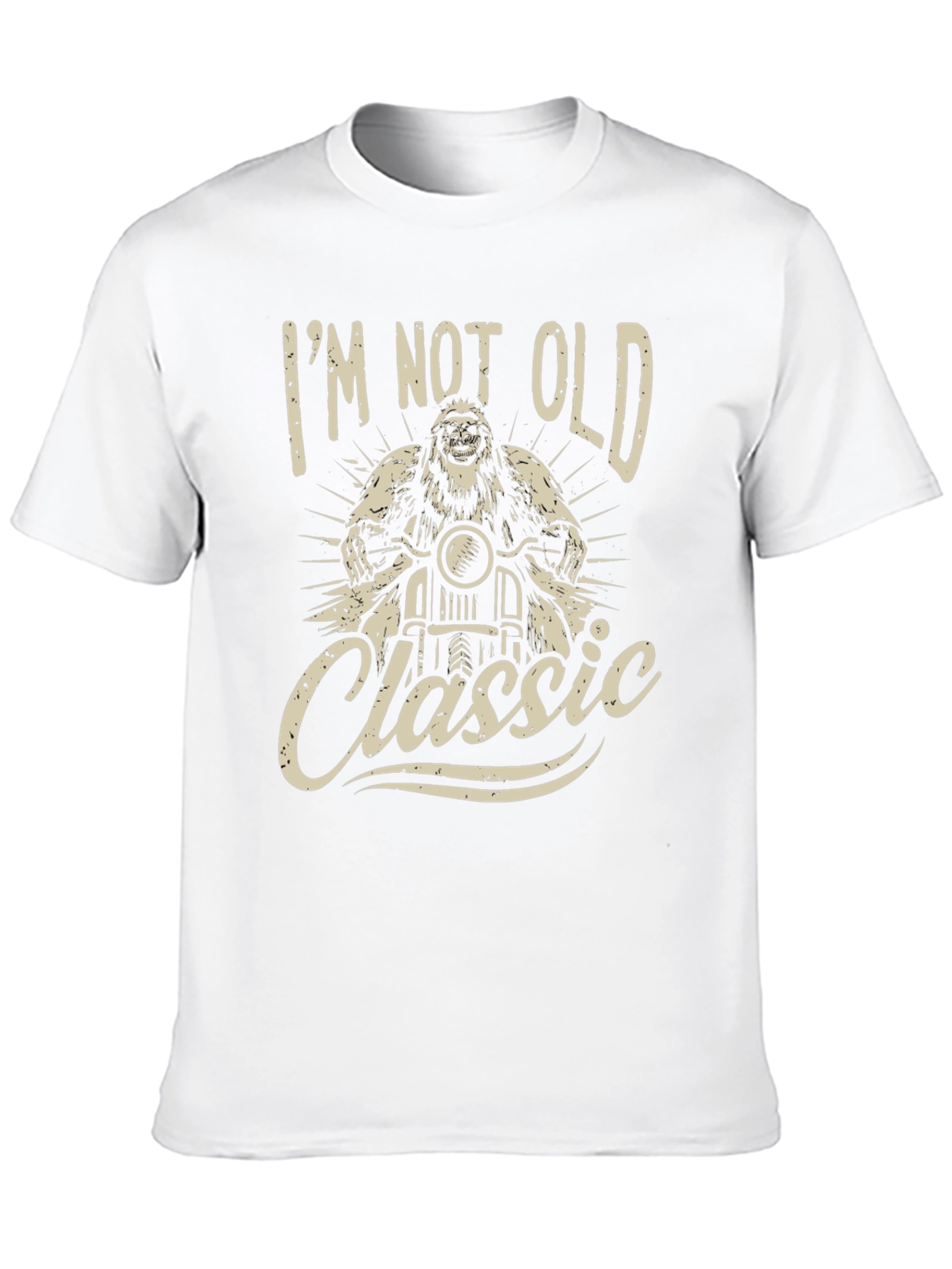 Classic Motorcycle Bigfoot T-Shirt