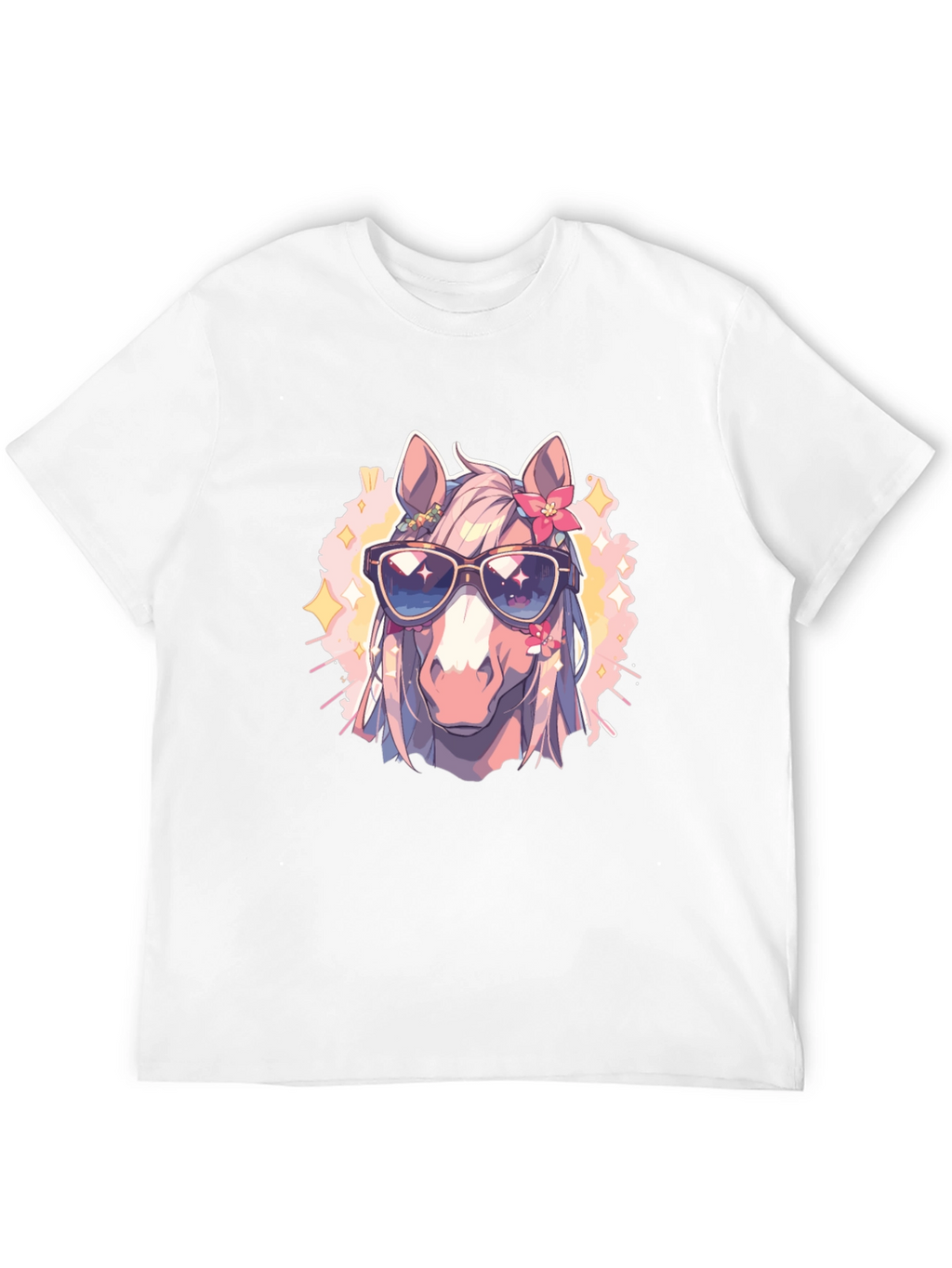 Cool Horse Tee - Anime Style