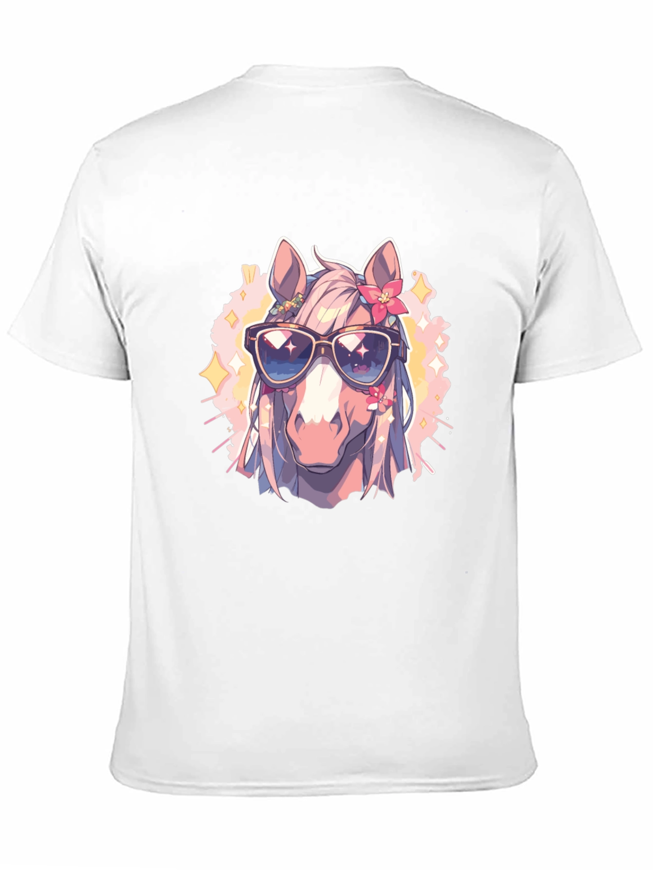 Cool Horse Tee - Anime Style