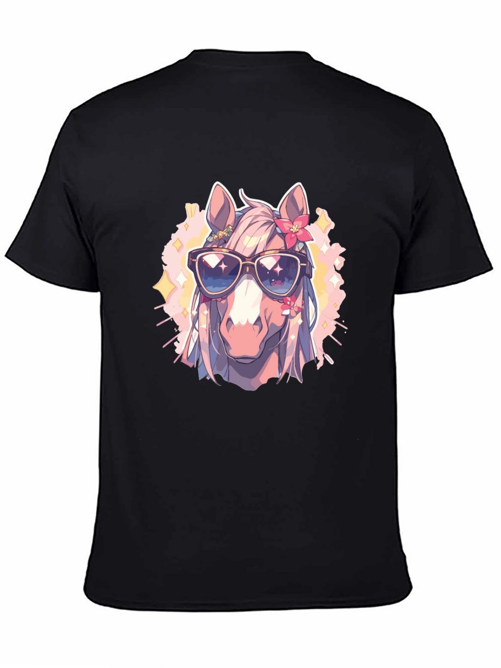 Cool Horse Tee - Anime Style