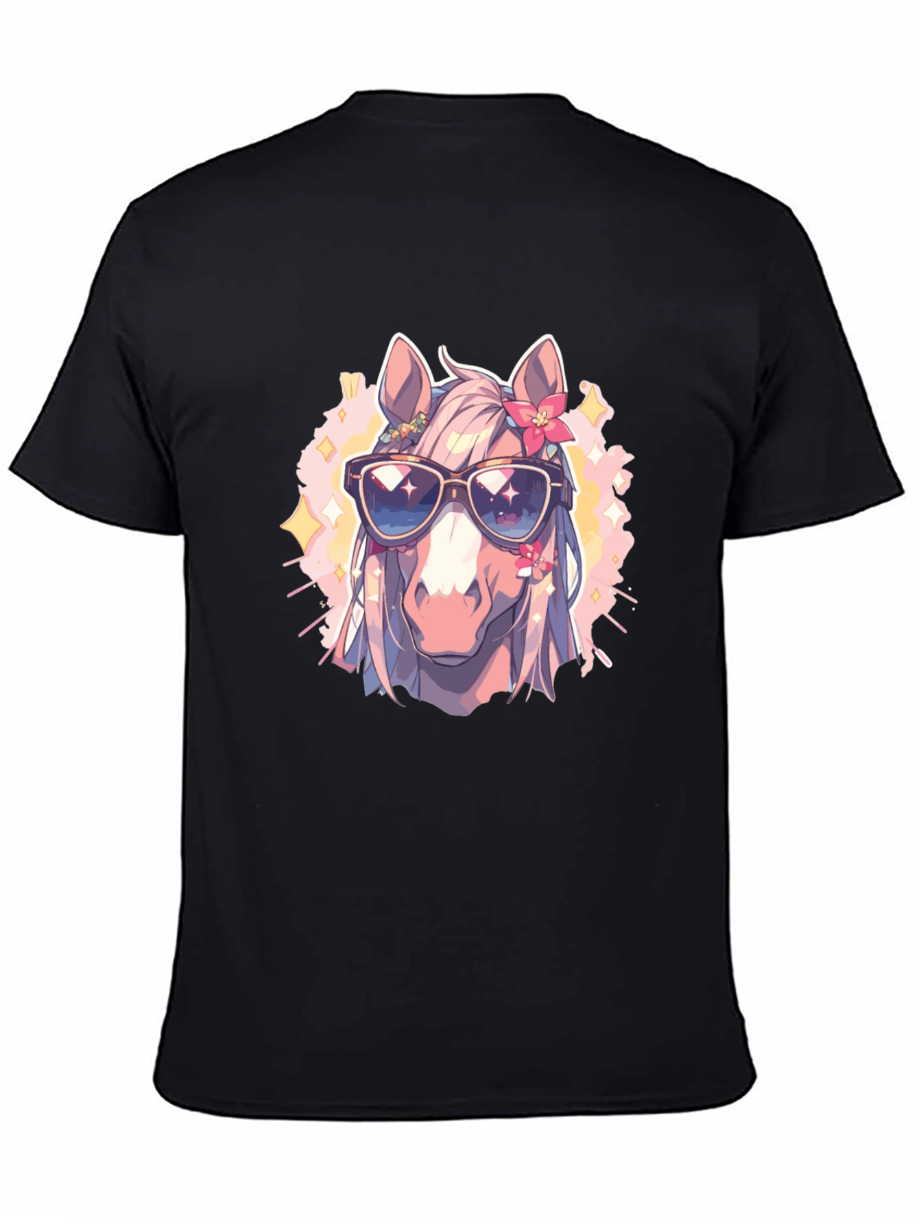 Cool Horse Tee - Anime Style