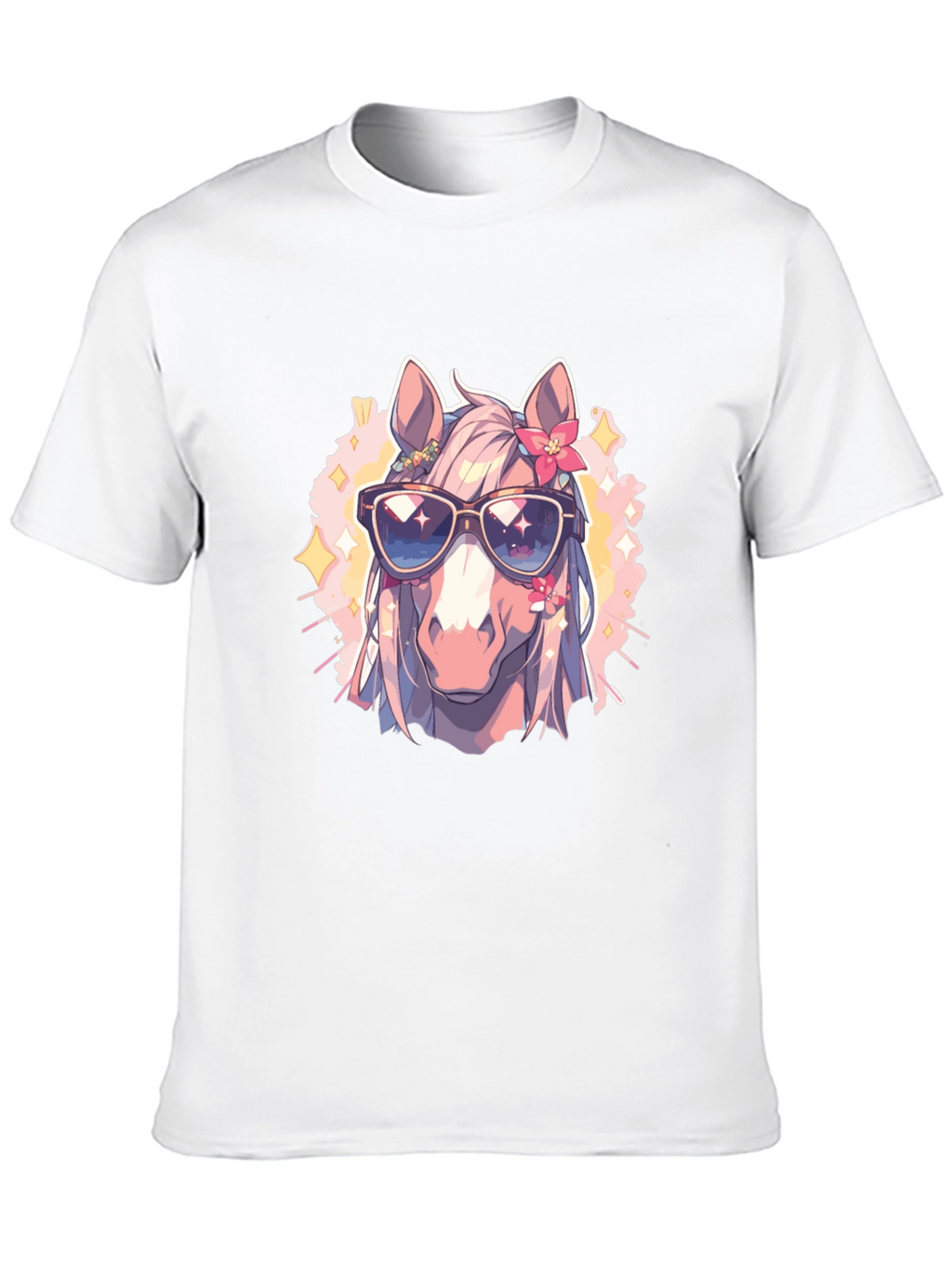 Cool Horse Tee - Anime Style