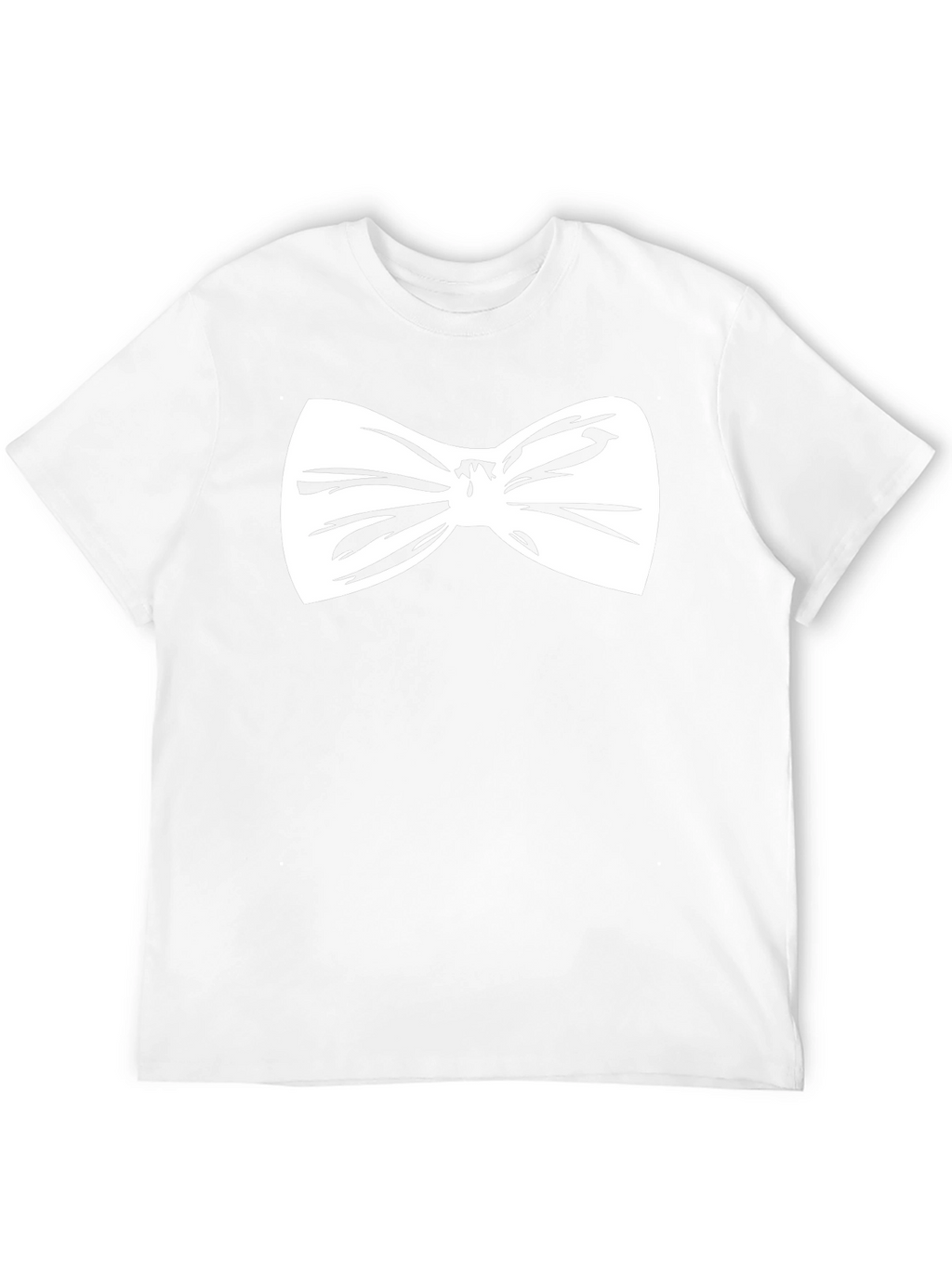 Bow Tie Graphic Tee - Black