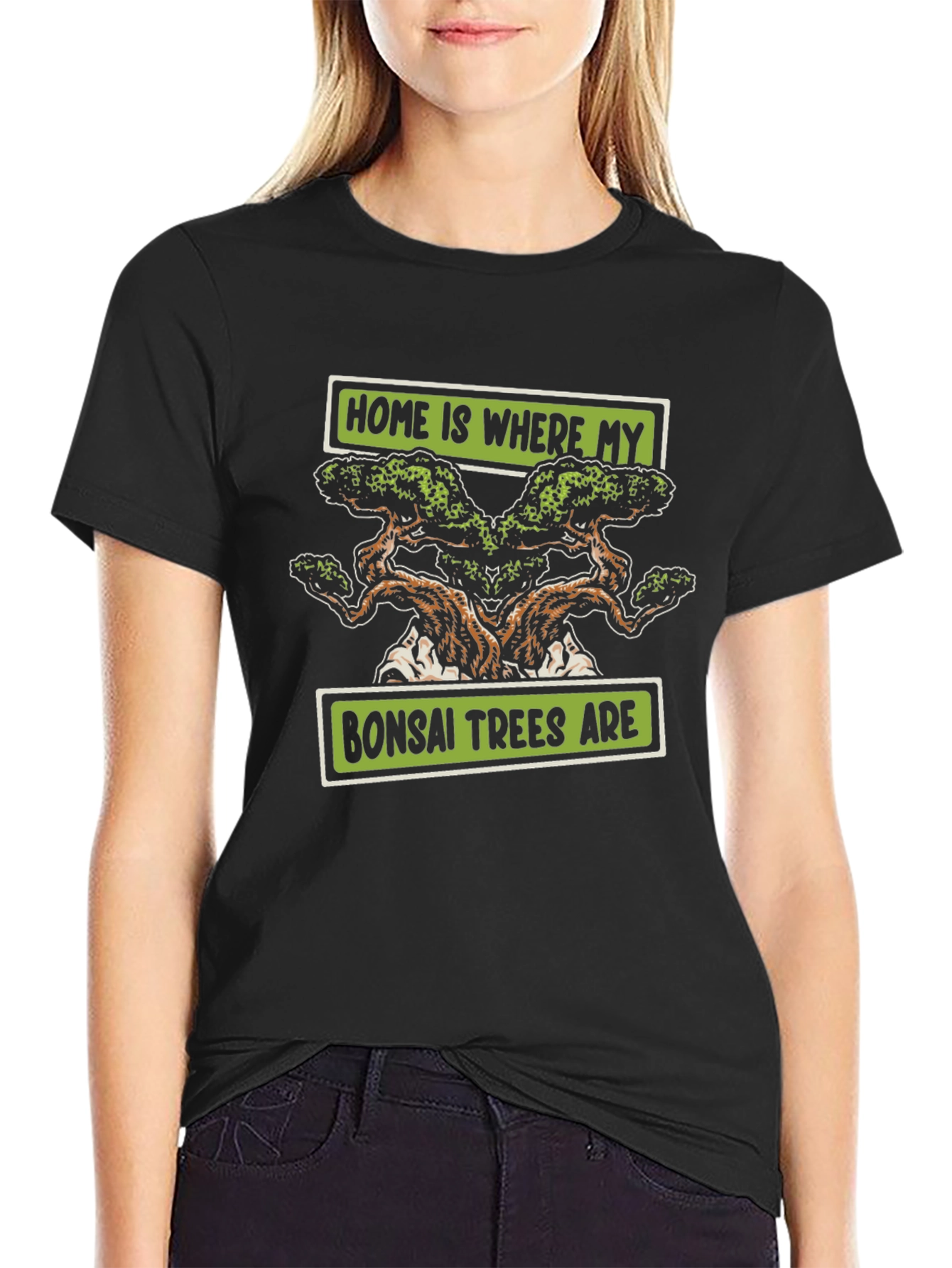 Bonsai Trees Graphic Tee - Where My Home Is!
