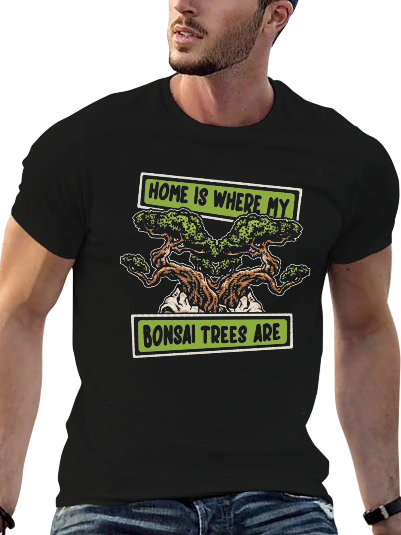 Bonsai Trees Graphic Tee - Where My Home Is!