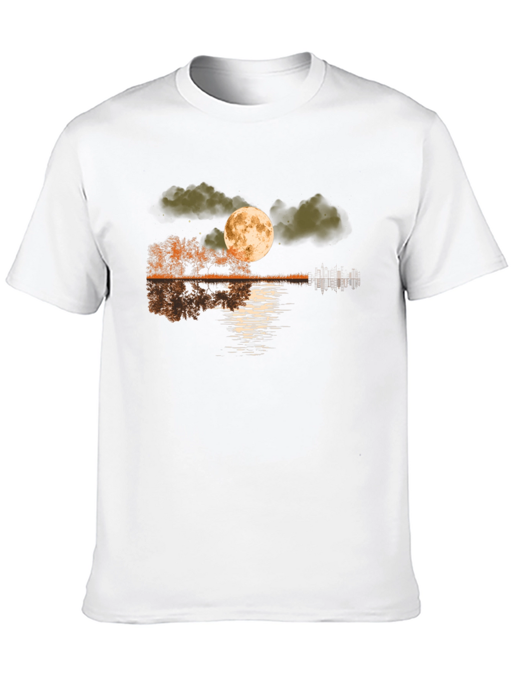 Moonlit Lake Graphic T-Shirt