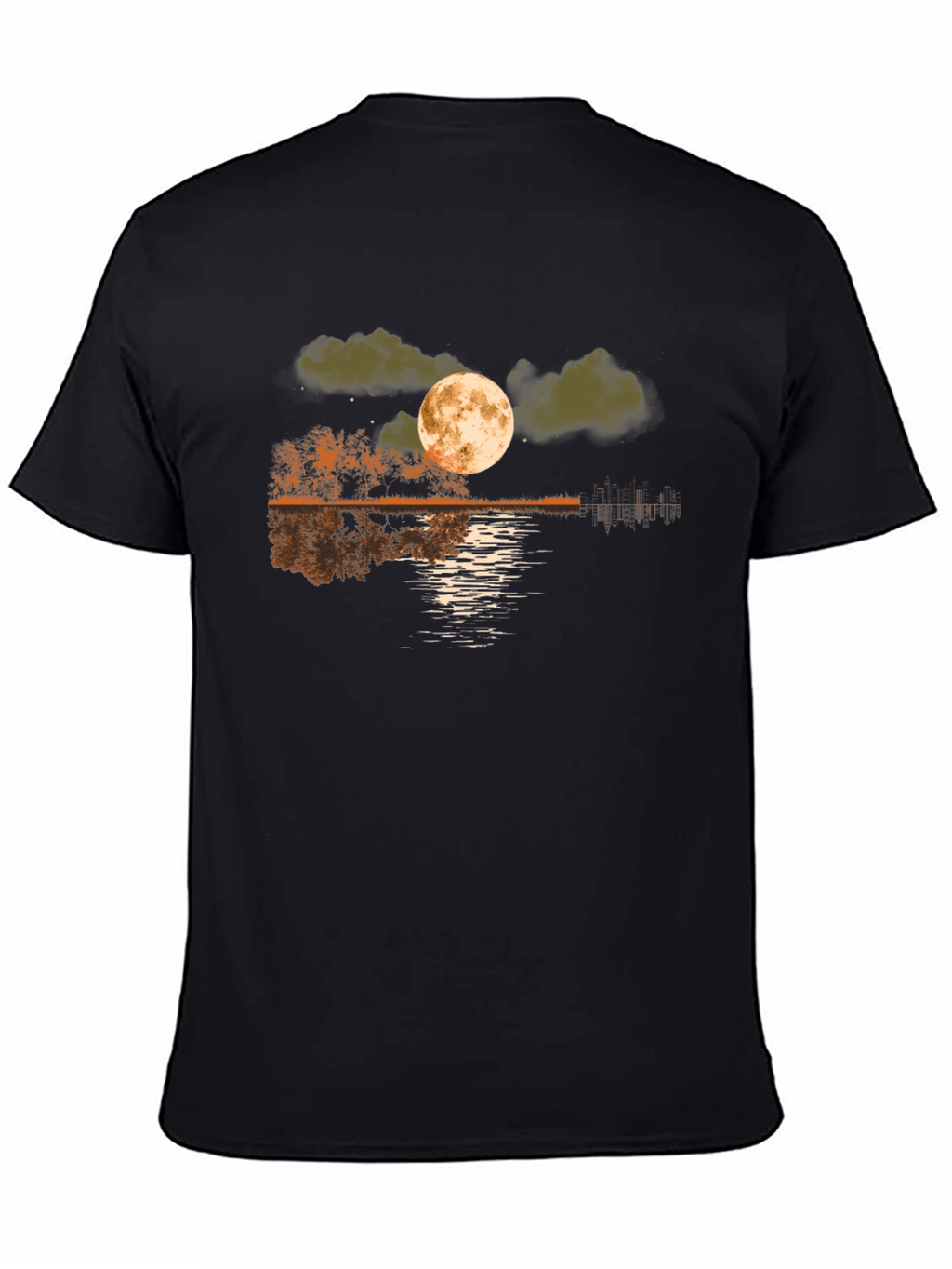 Moonlit Lake Graphic T-Shirt