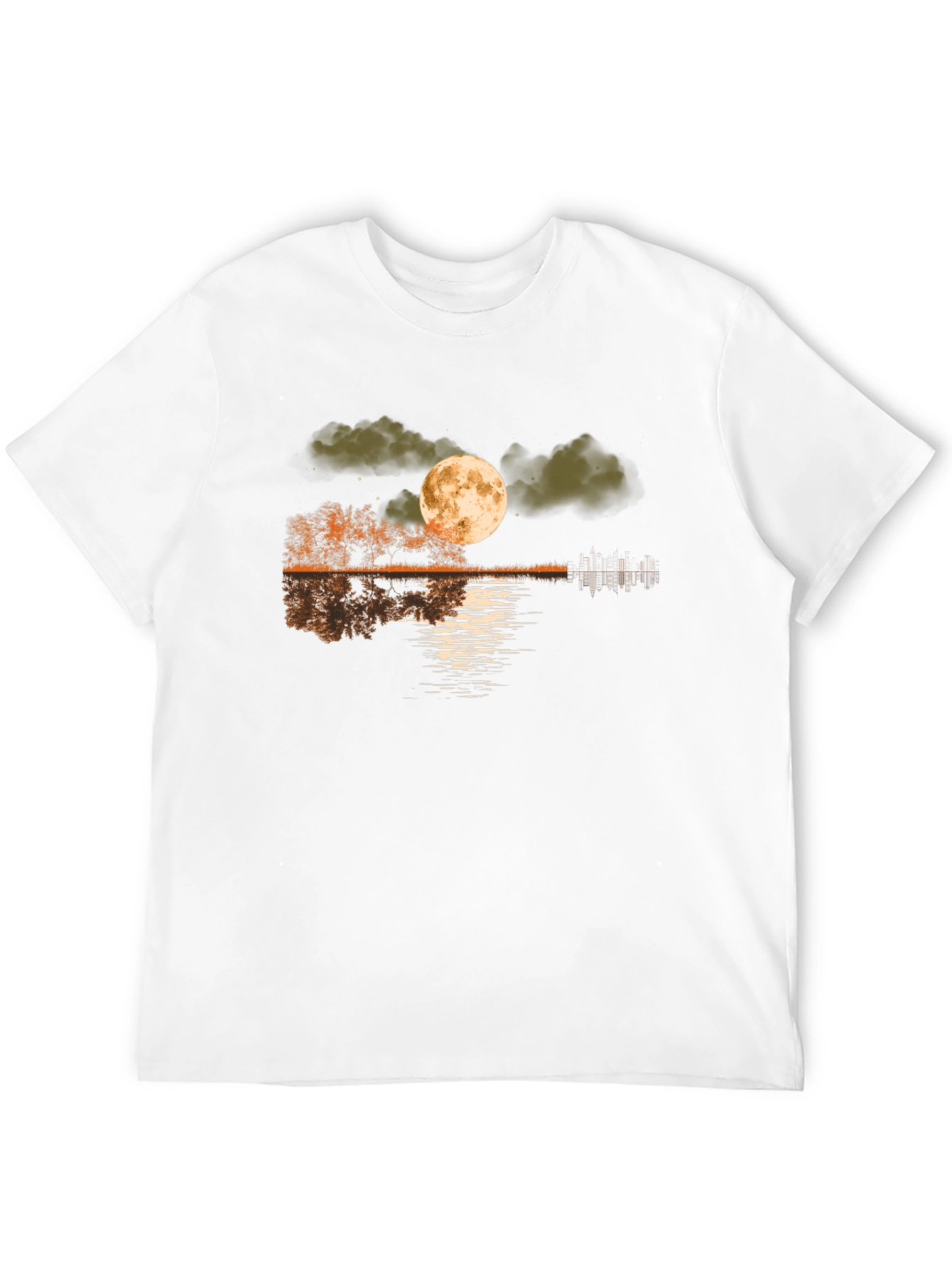 Moonlit Lake Graphic T-Shirt