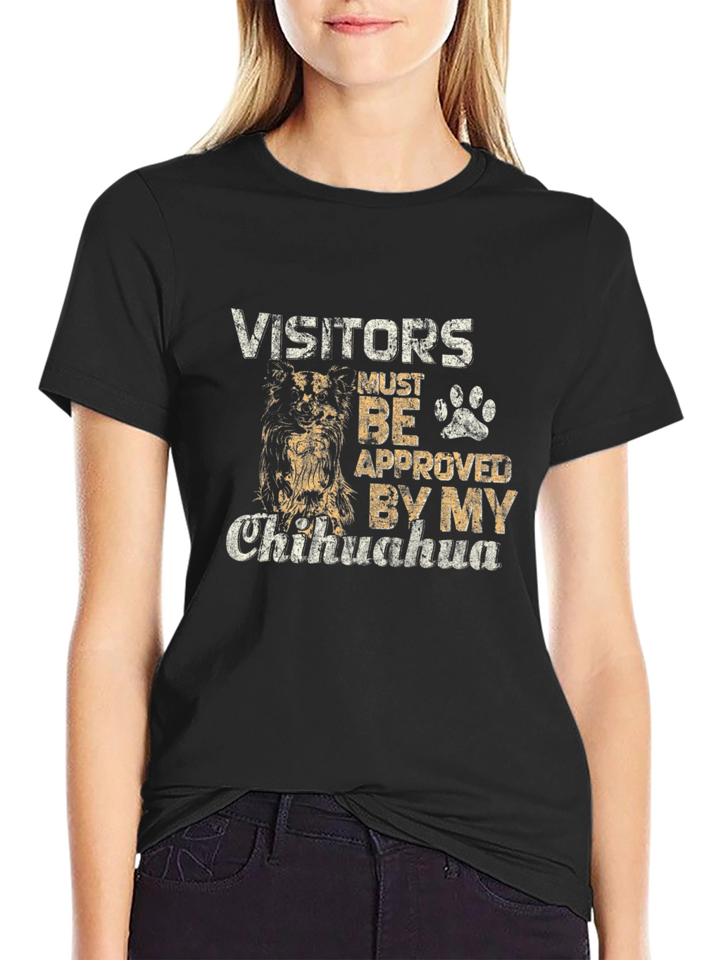 Visitors Approved by Chihuahua T-Shirt