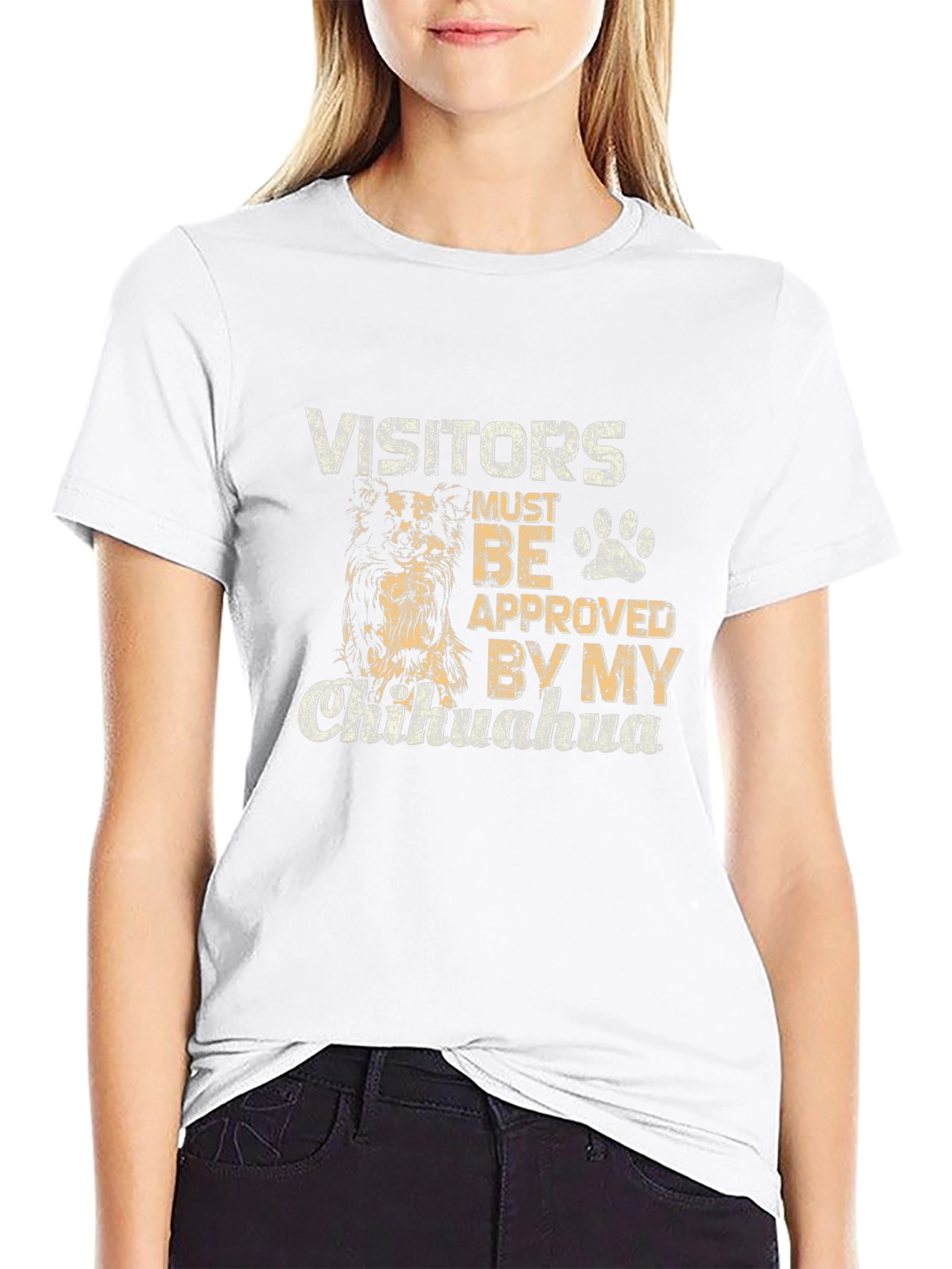 Visitors Approved by Chihuahua T-Shirt