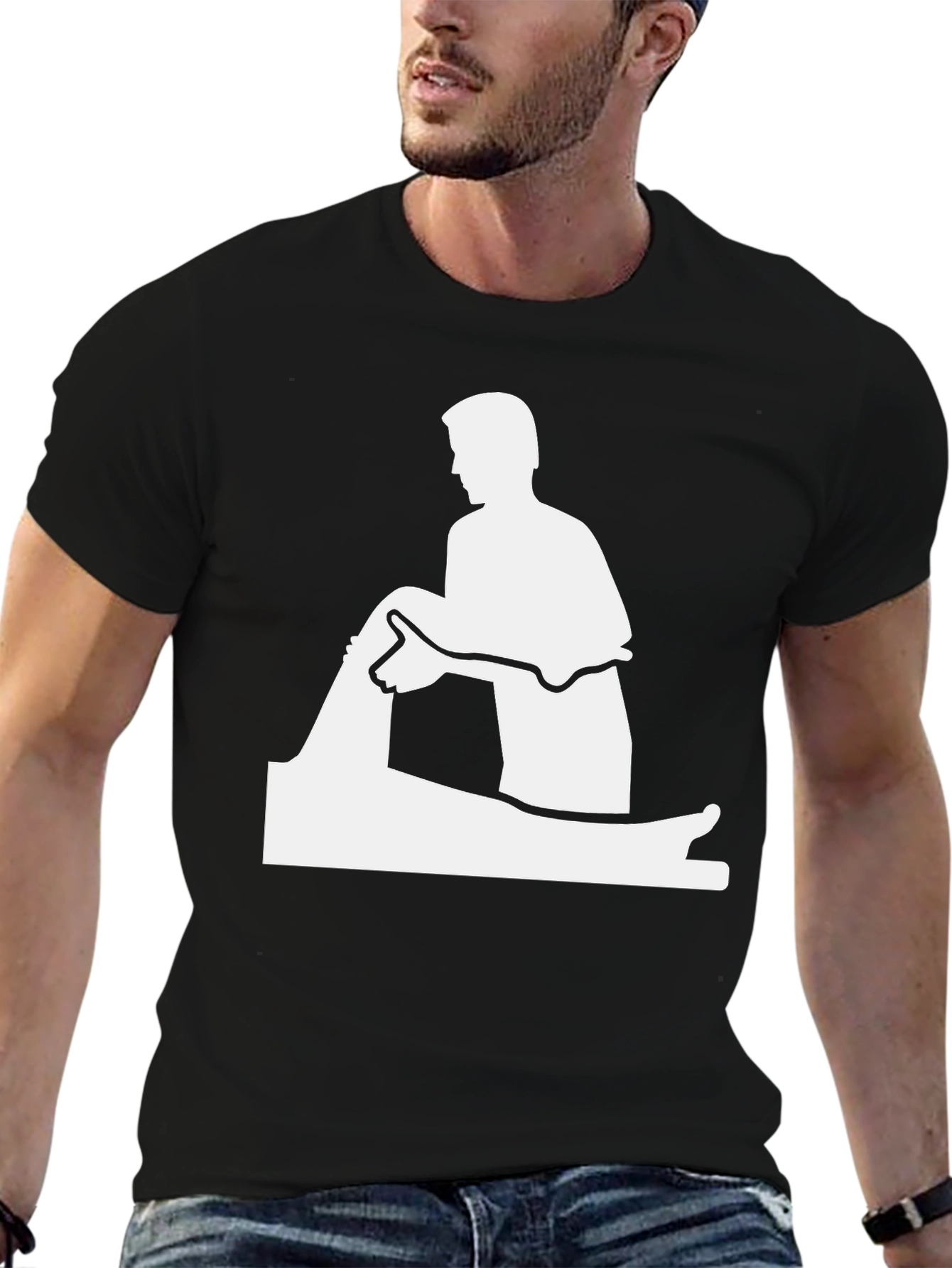 Chiropractor Adjustment T-Shirt - Black Cotton Tee