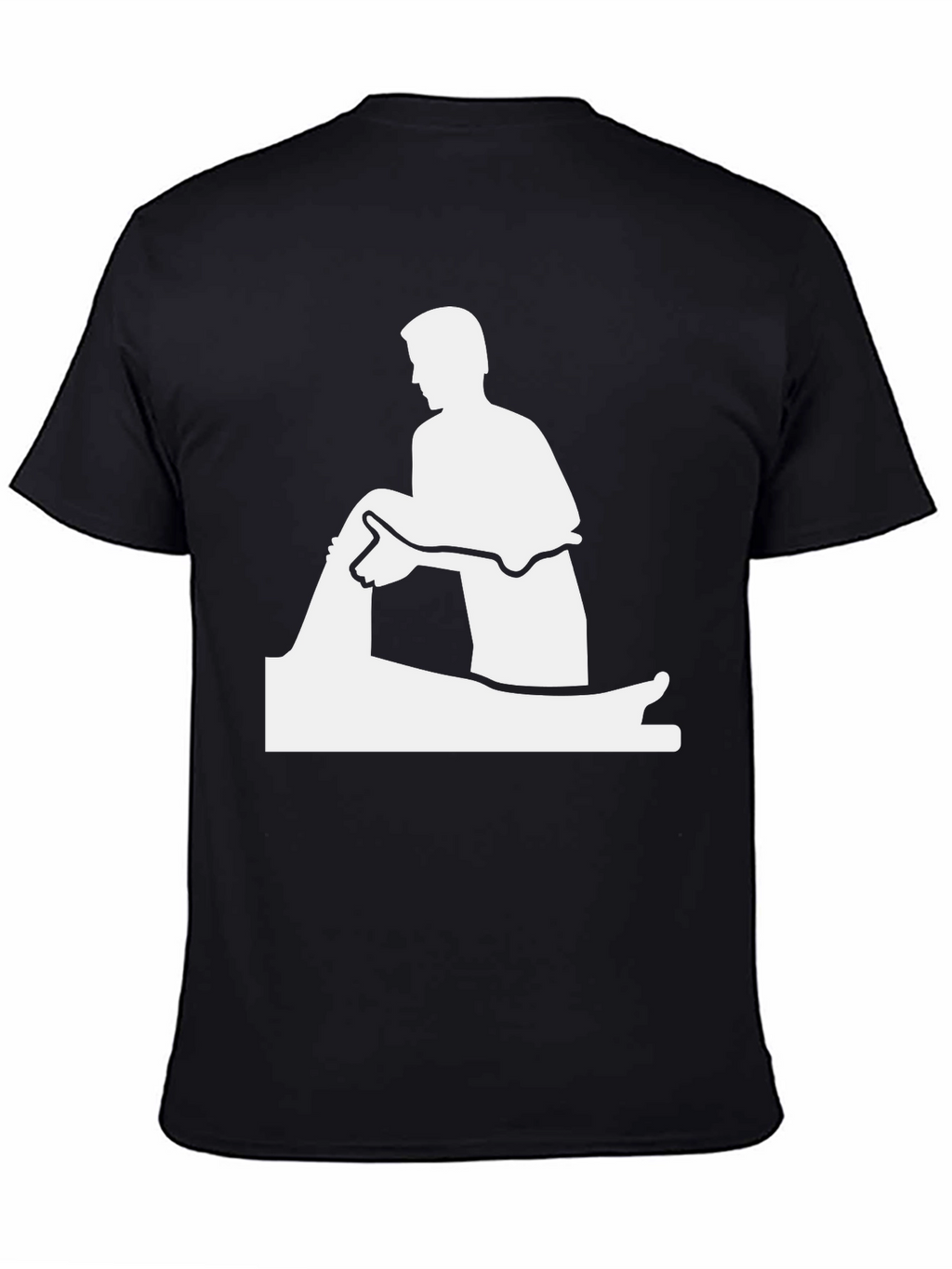 Chiropractor Adjustment T-Shirt - Black Cotton Tee