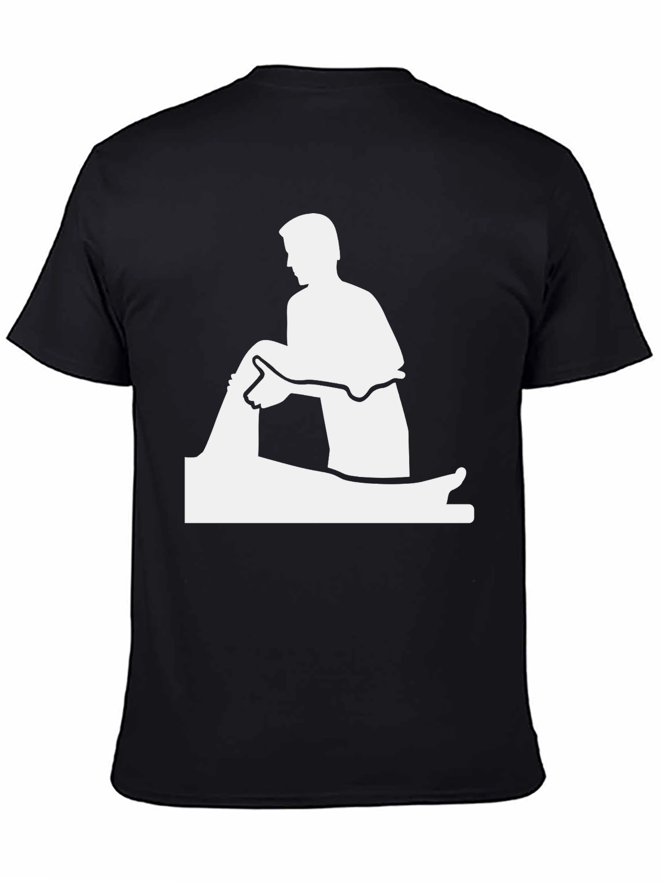 Chiropractor Adjustment T-Shirt - Black Cotton Tee