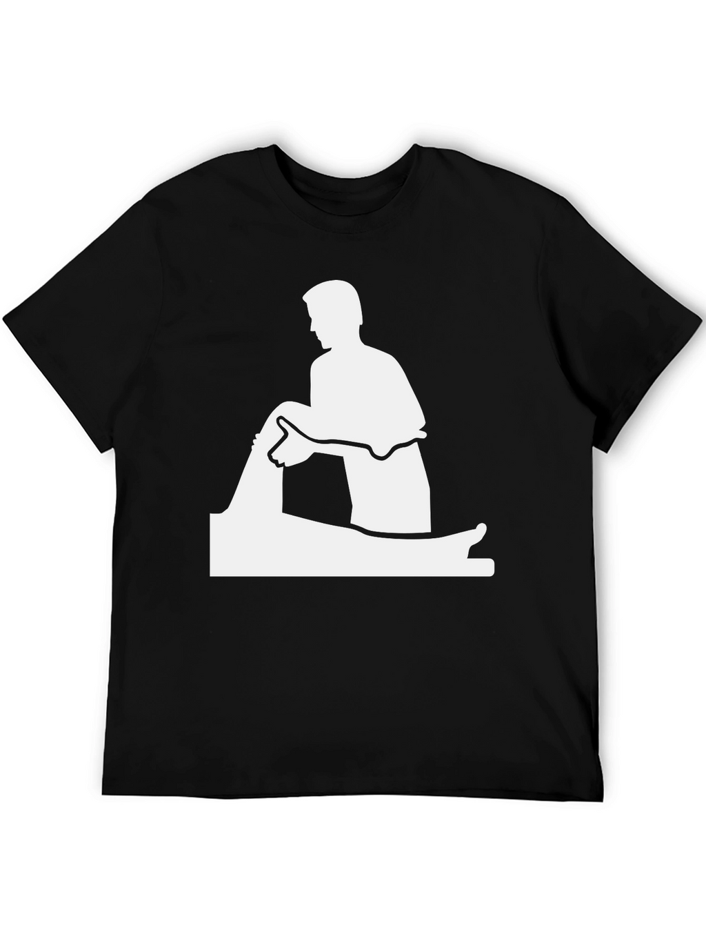 Chiropractor Adjustment T-Shirt - Black Cotton Tee