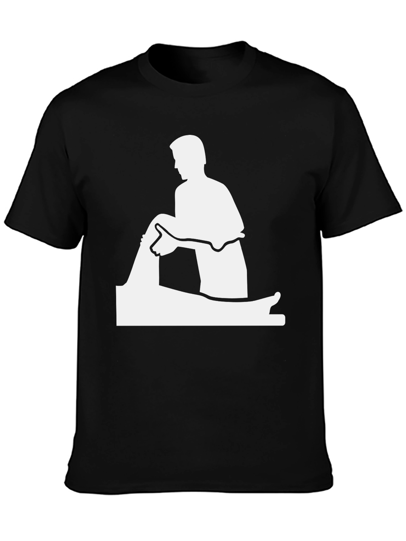 Chiropractor Adjustment T-Shirt - Black Cotton Tee