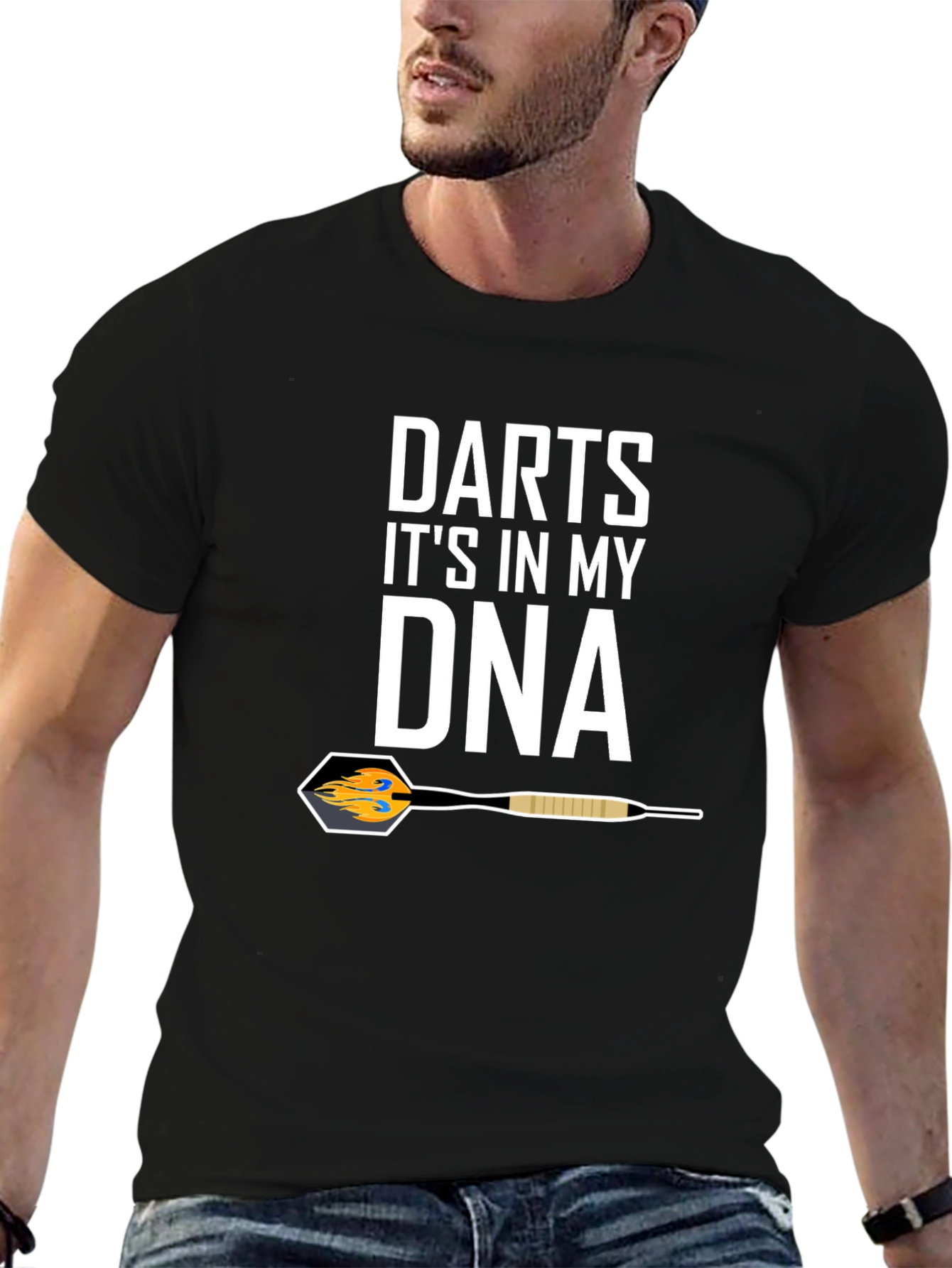 Darts Its in My DNA Graphic T-Shirt