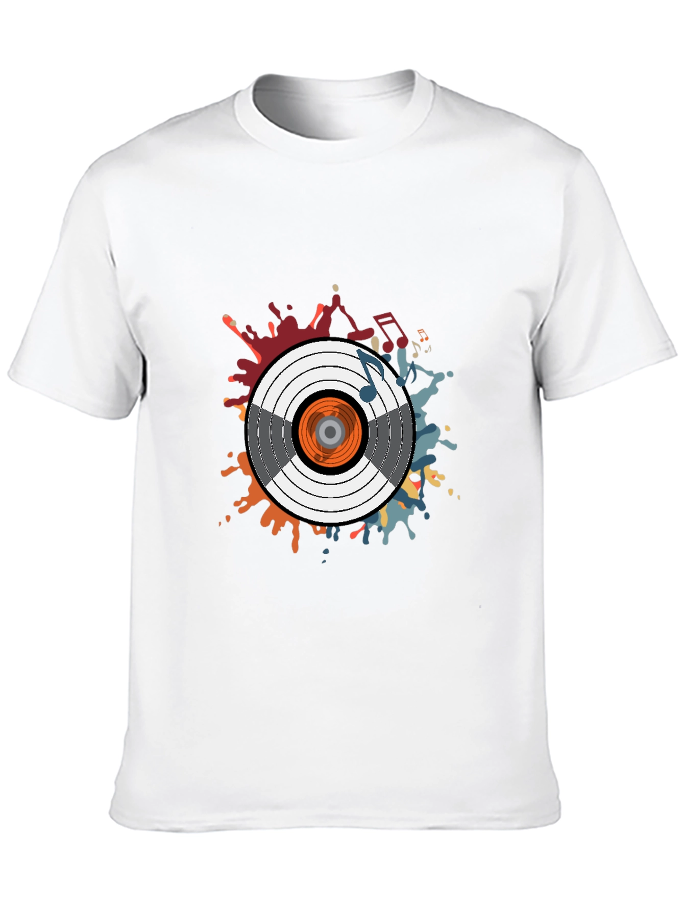 Vinyl Record Graphic T-Shirt